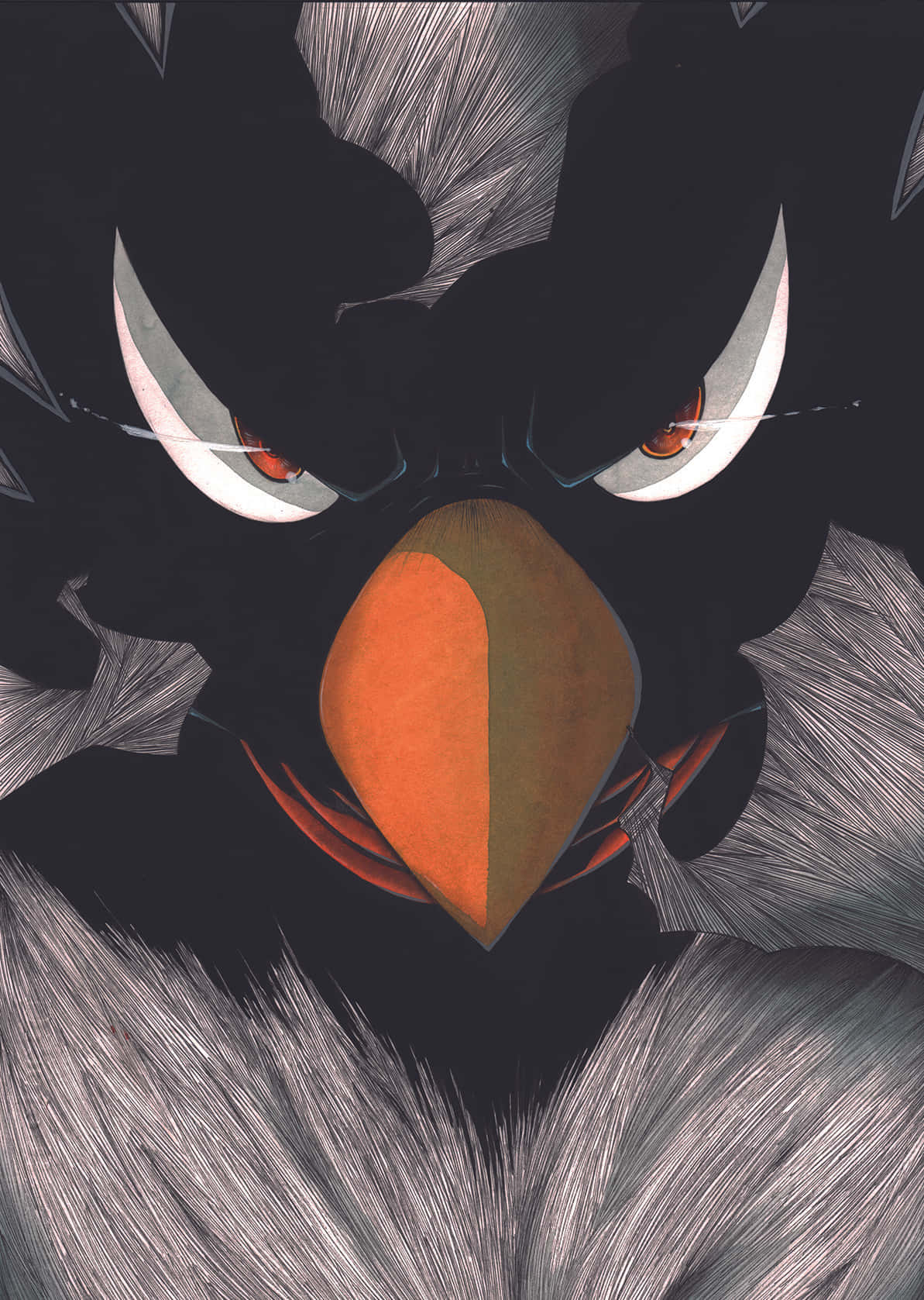 Fumikage Tokoyami: Un defensor de la Liga de Villanos Fondos de pantalla