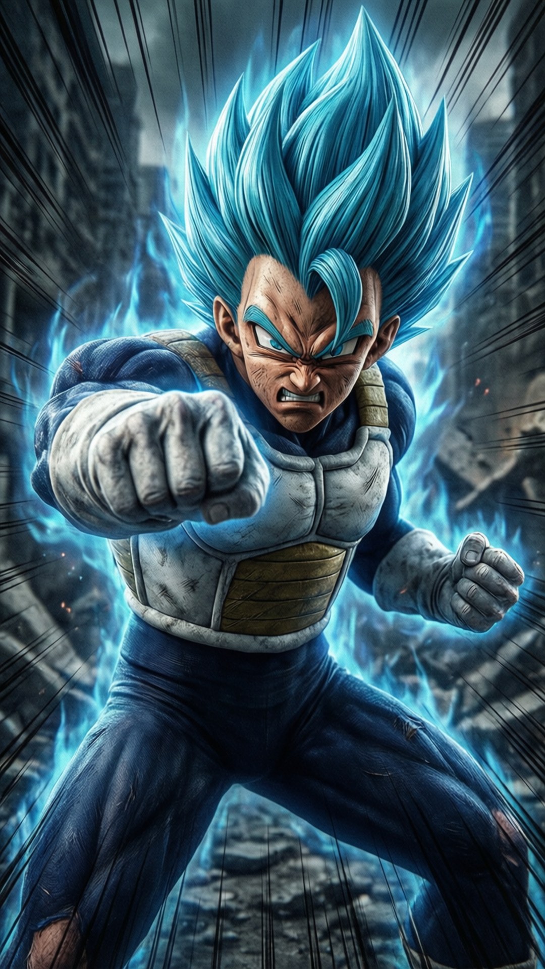 Furia de Vegeta Fondos de pantalla