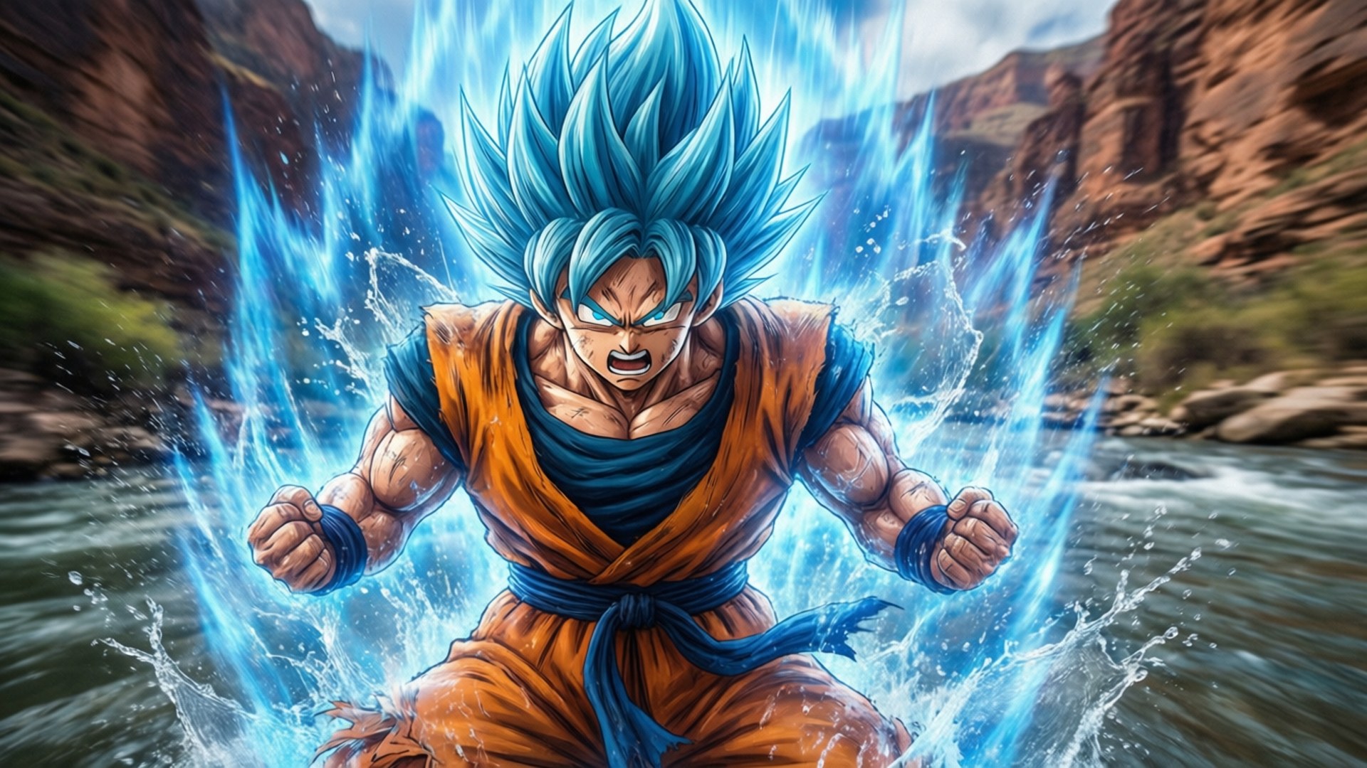 Furia Kamehameha Fondos de pantalla