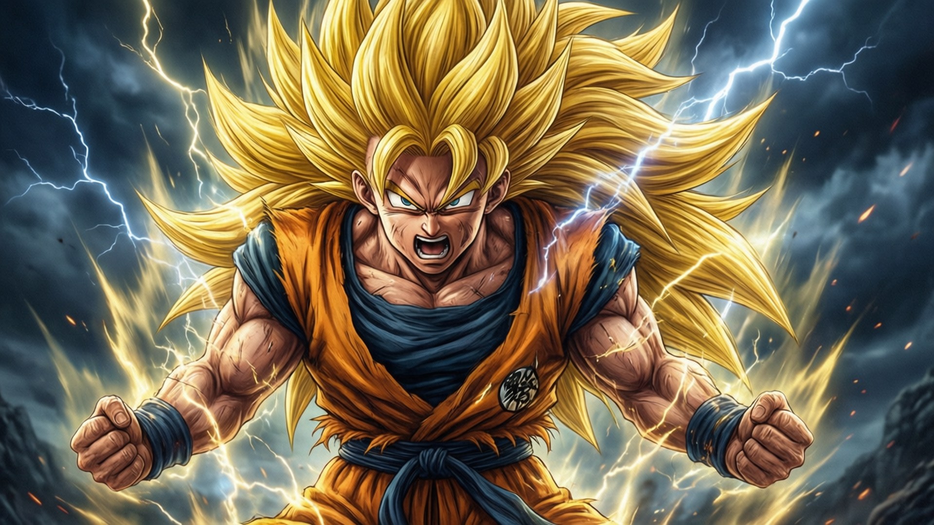 Furia Super Saiyan 3 Fondos de pantalla