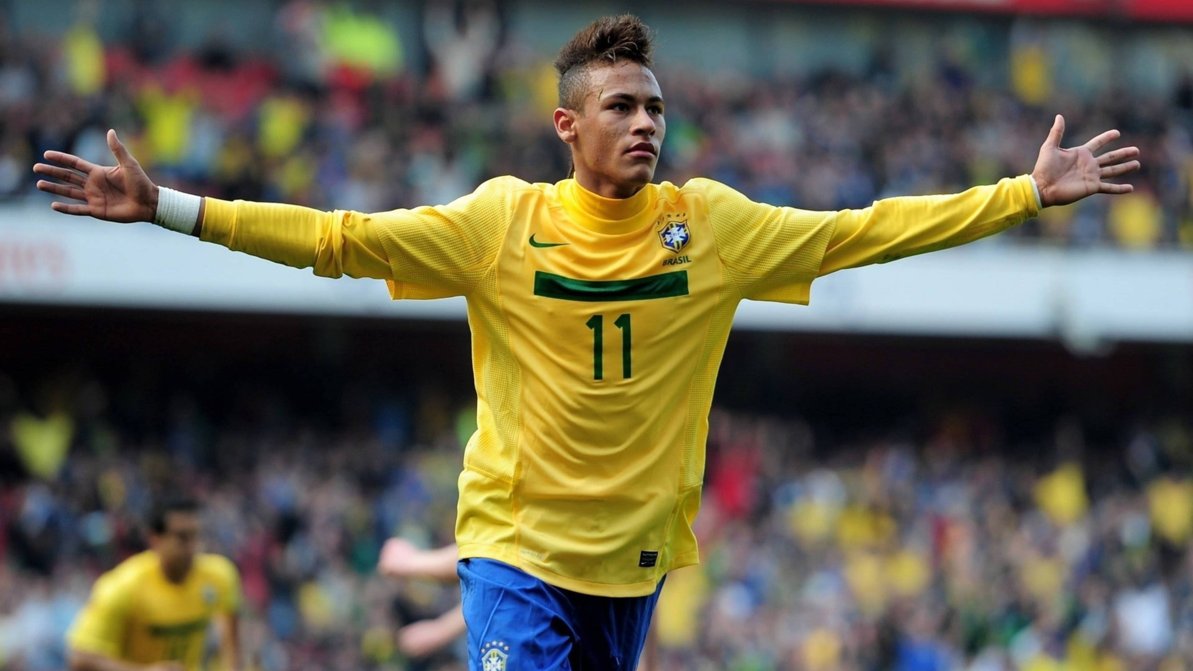 Futbolista brasileño Neymar 4K Fondos de pantalla
