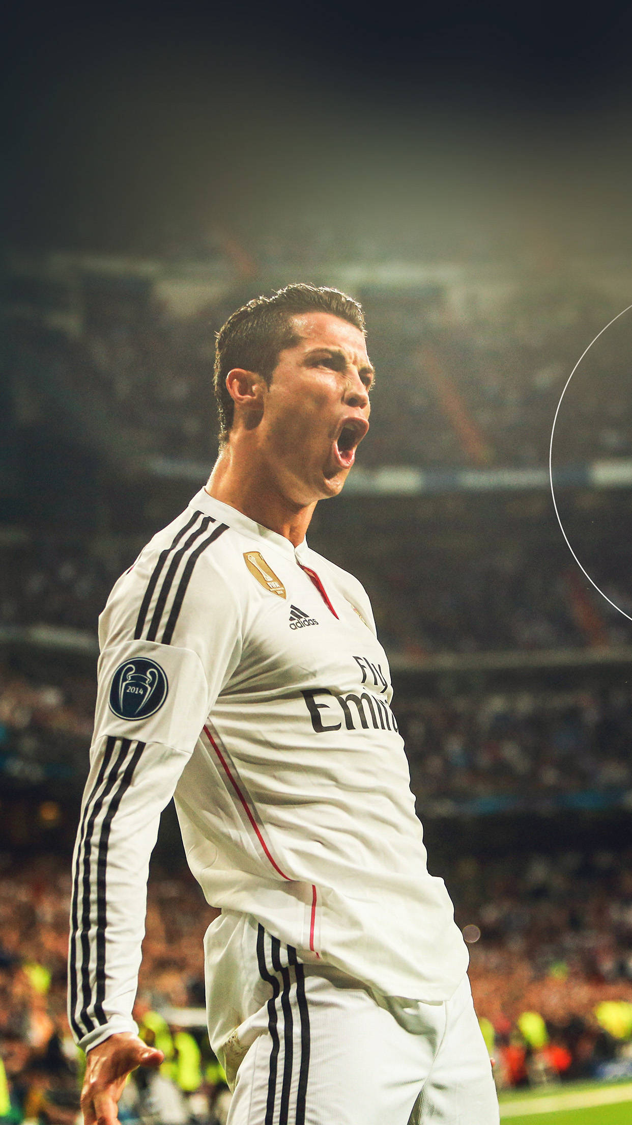 Futbolista profesional portugués Cristiano Ronaldo celebración SIU deportes iPhone Fondos de pantalla