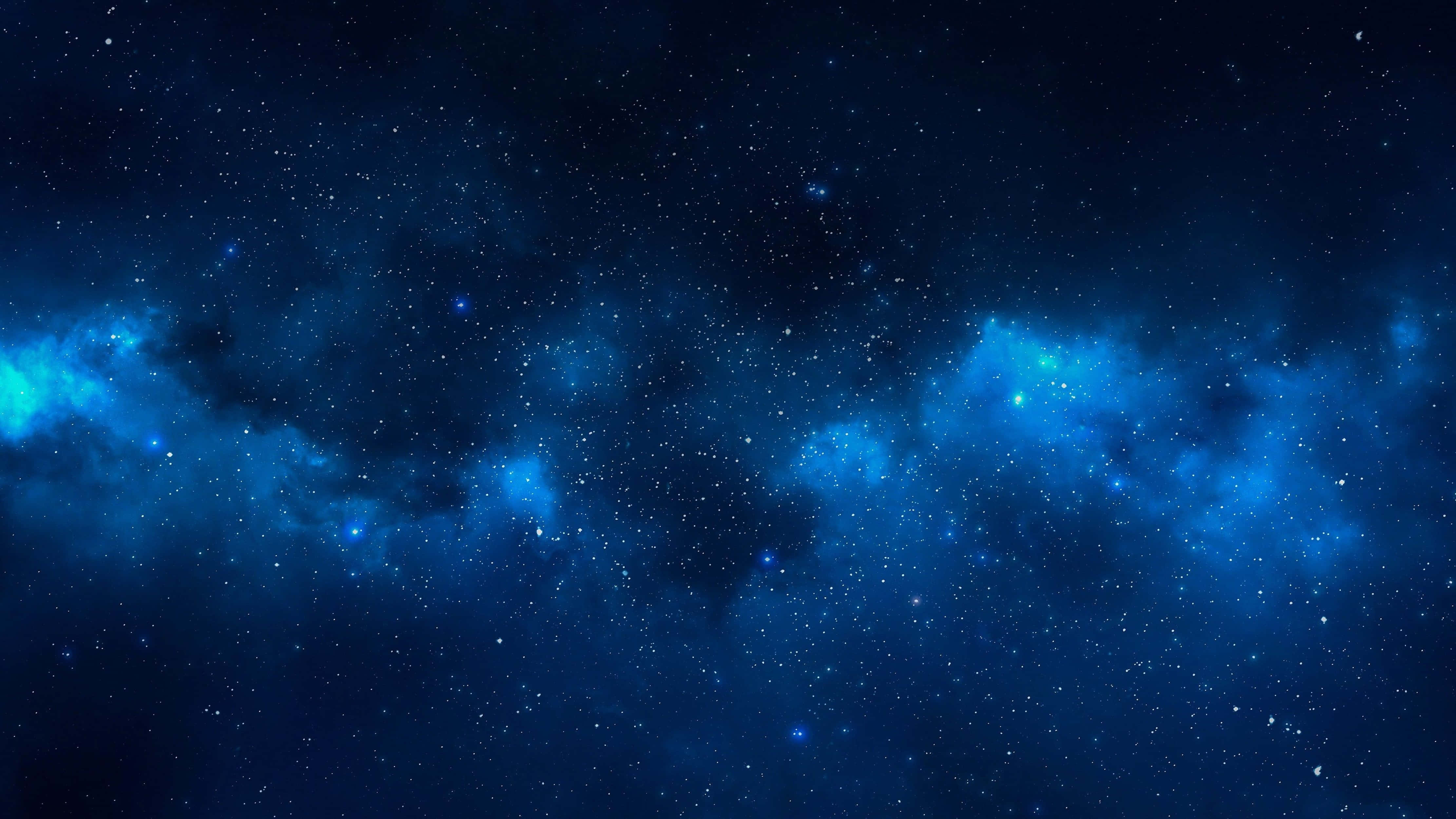 Galaxia Azul del Universo 4K Fondos de pantalla
