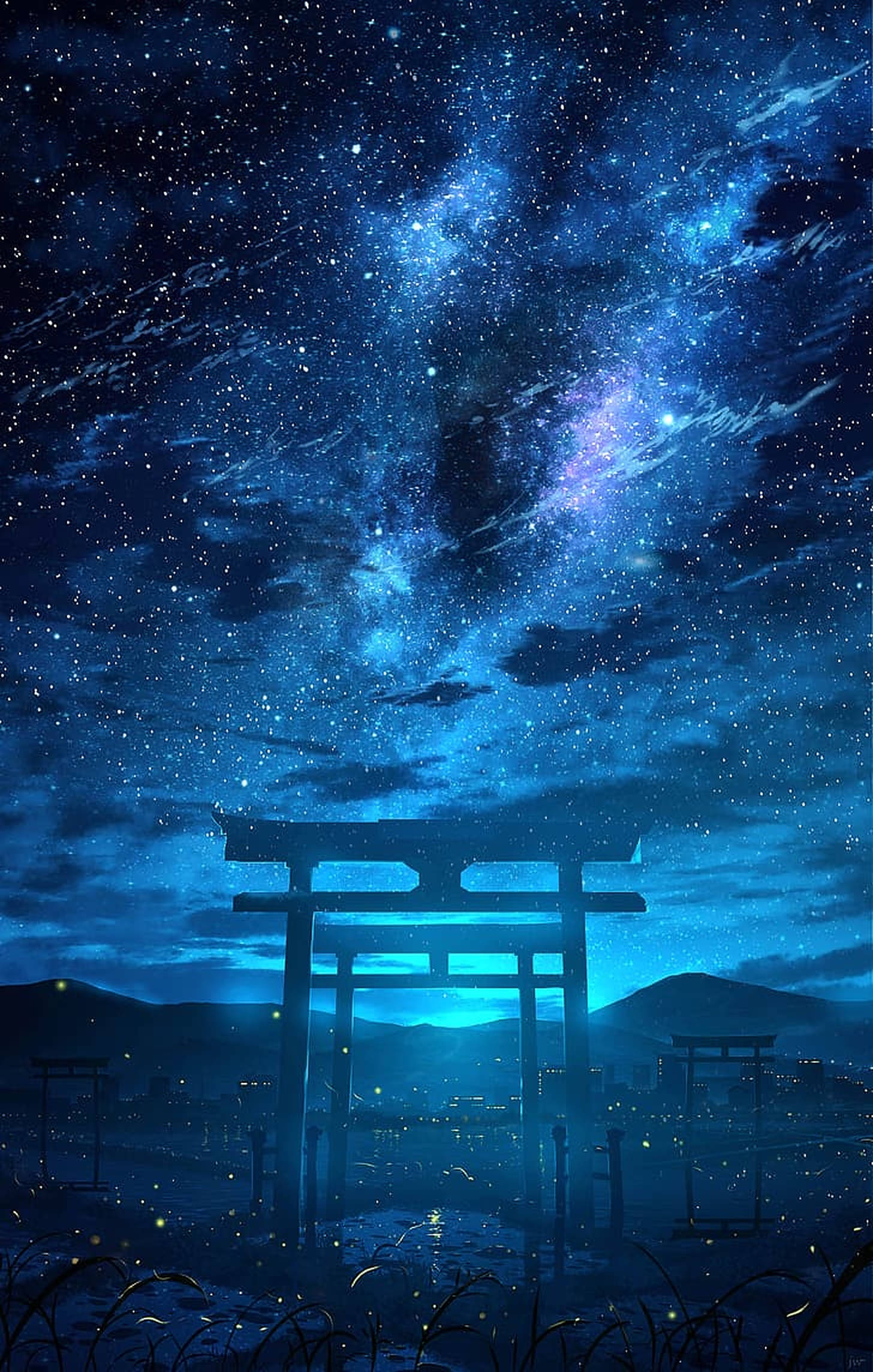 Galaxia de puertas Torii Fondos de pantalla