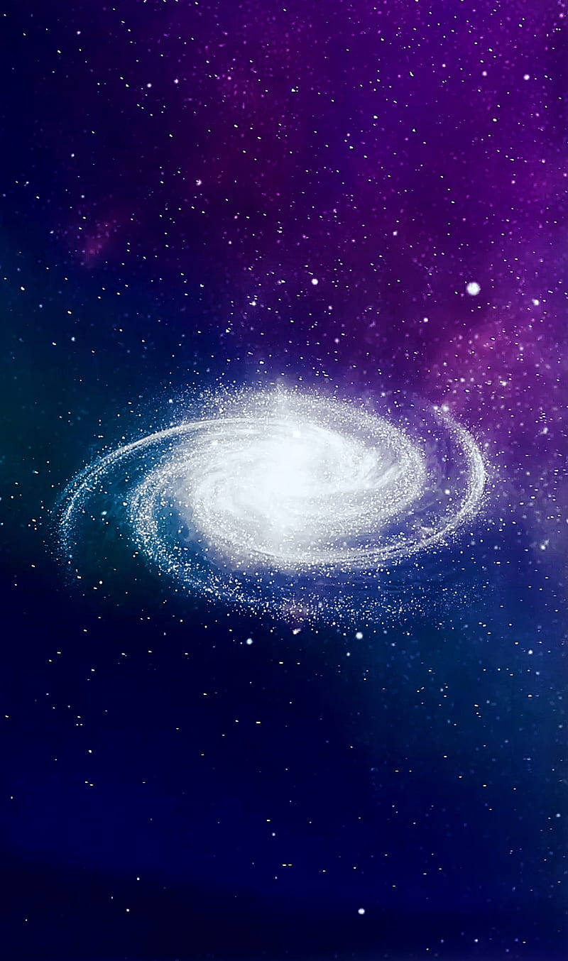 Galaxia Espiral Blanca en Vivo Fondos de pantalla