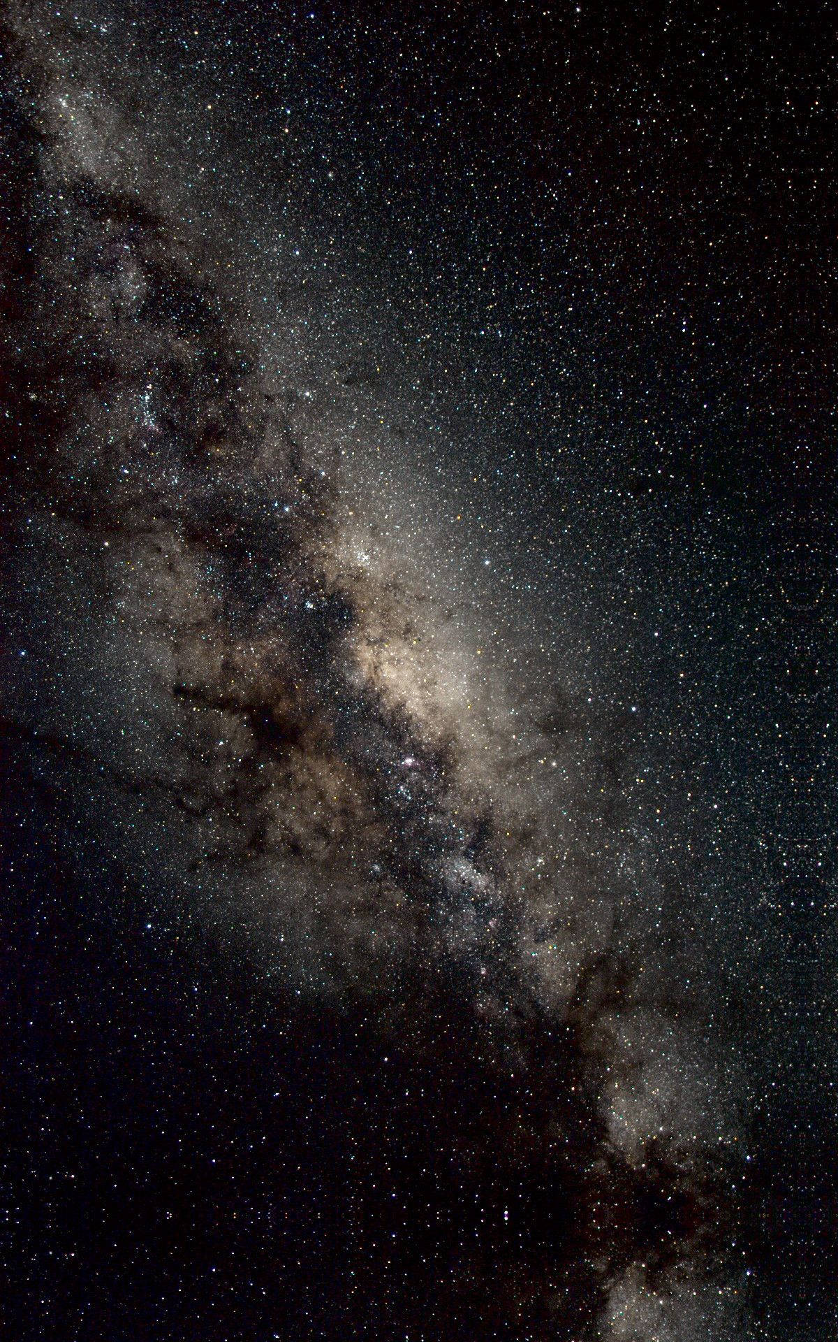 Galaxia gris vertical Fondos de pantalla