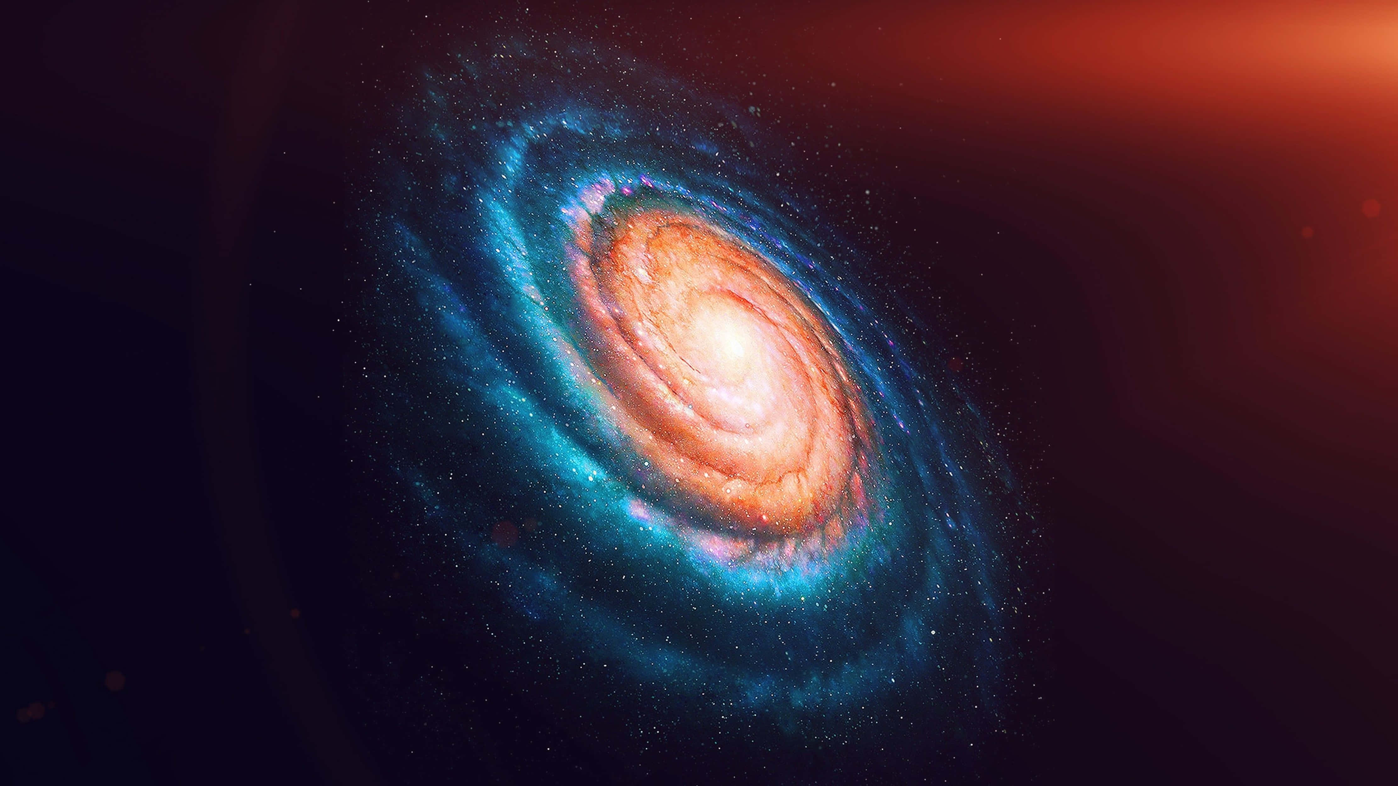 Galaxia NGC 1232 del Universo en 4K Fondos de pantalla