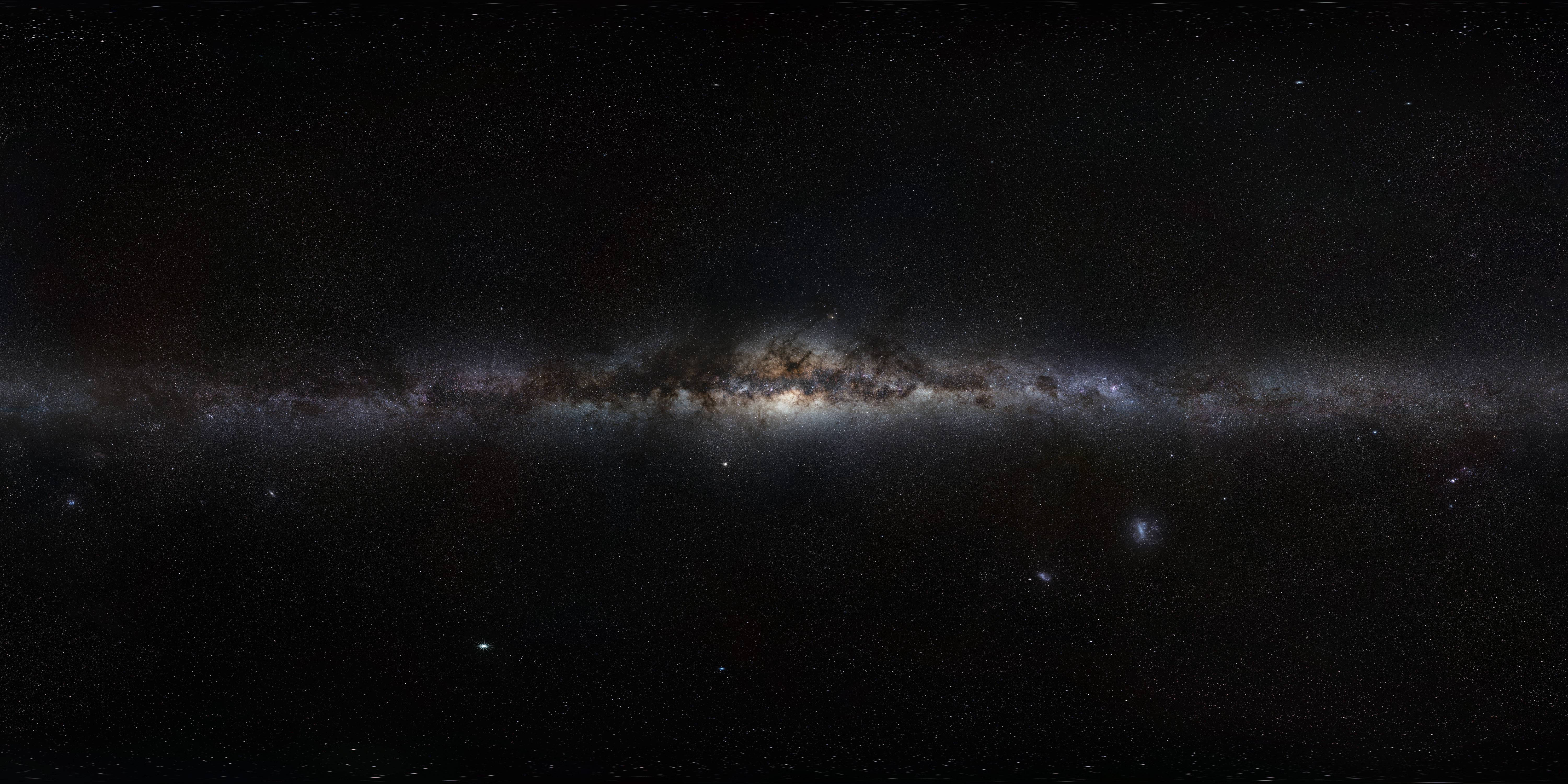 Galaxia Oscura QHD Fondos de pantalla