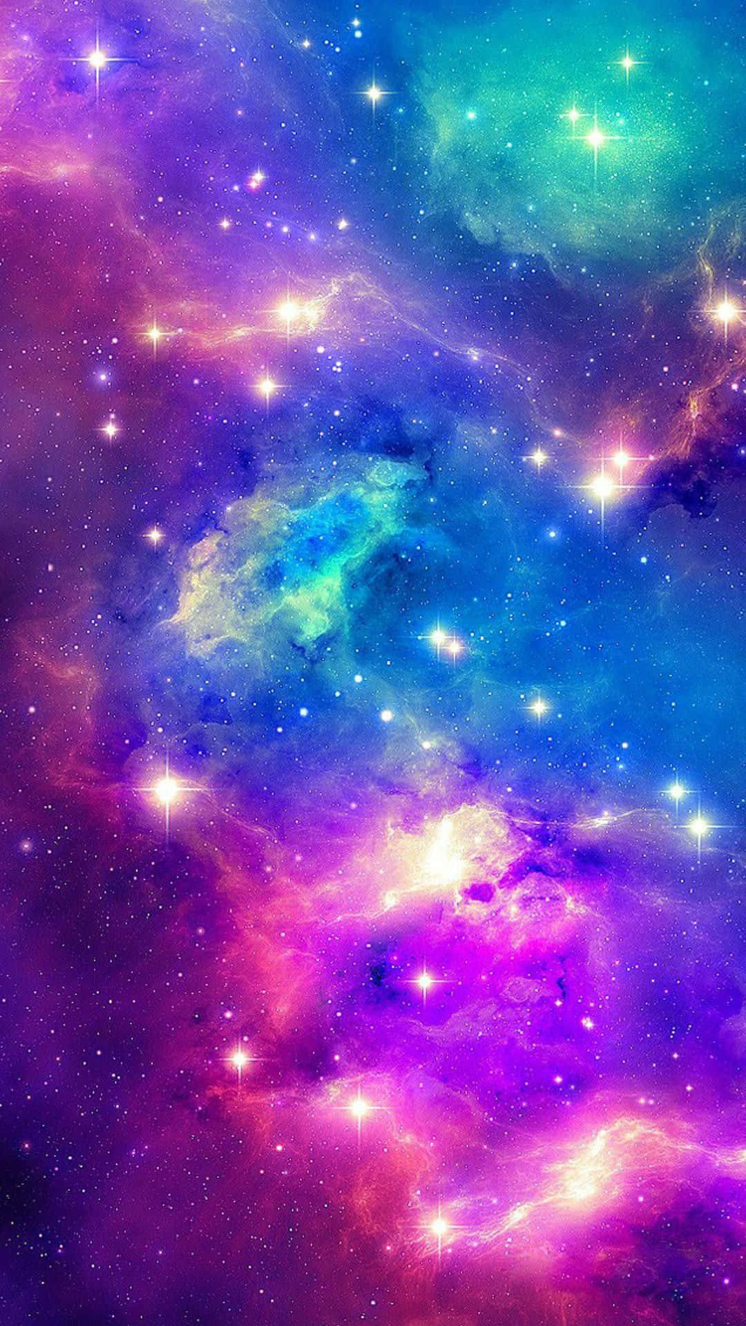 Galaxia pastel vibrante y linda Fondos de pantalla