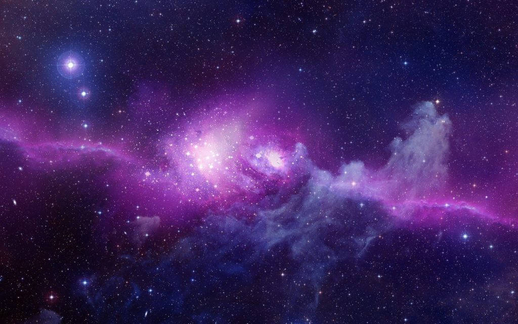 Galaxia Púrpura en Vivo Fondos de pantalla
