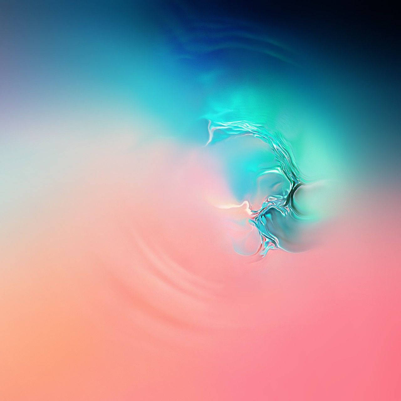 Galaxy S10 Rosa y Azul Remolino Fondos de pantalla