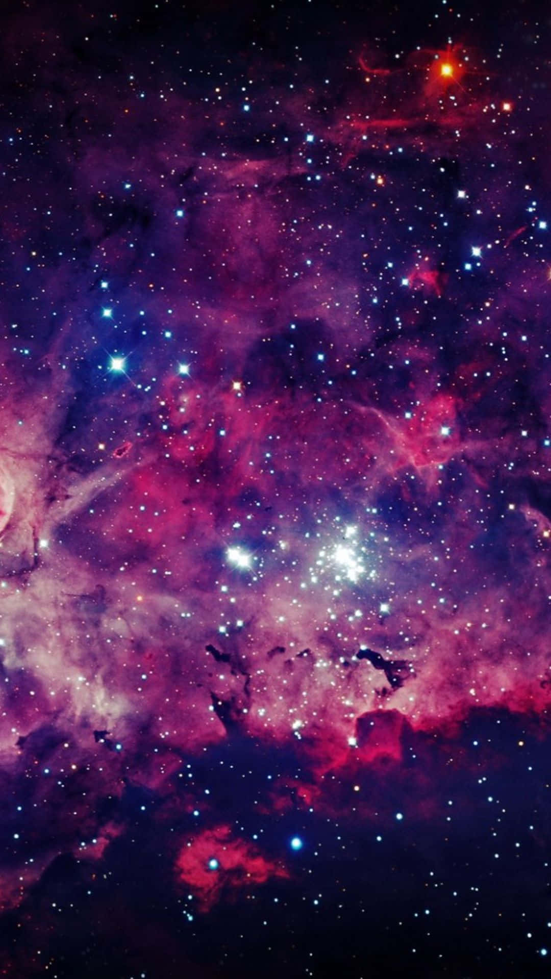 Galaxy S5 Estrellas Nubes Púrpura Fondos de pantalla