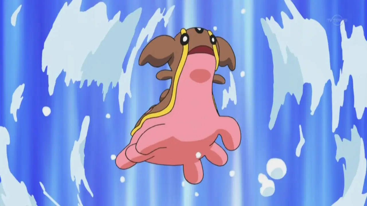 Gastrodon Dinámico en Acción Fondos de pantalla