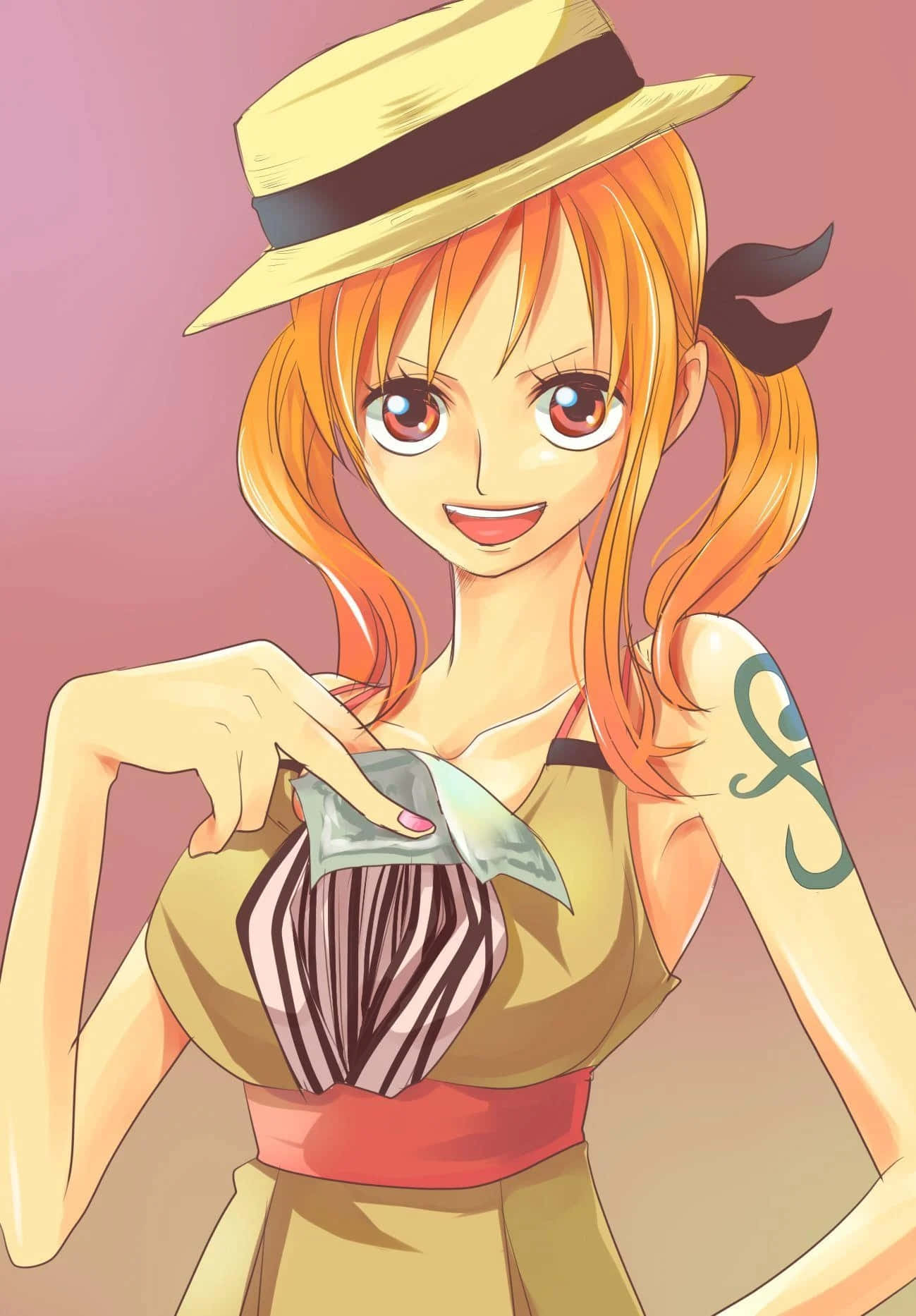 Gata ladrona Nami One Piece Fondos de pantalla