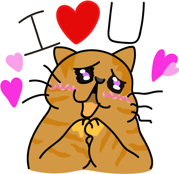Gatito Enamorado y Tierno Fondos de pantalla