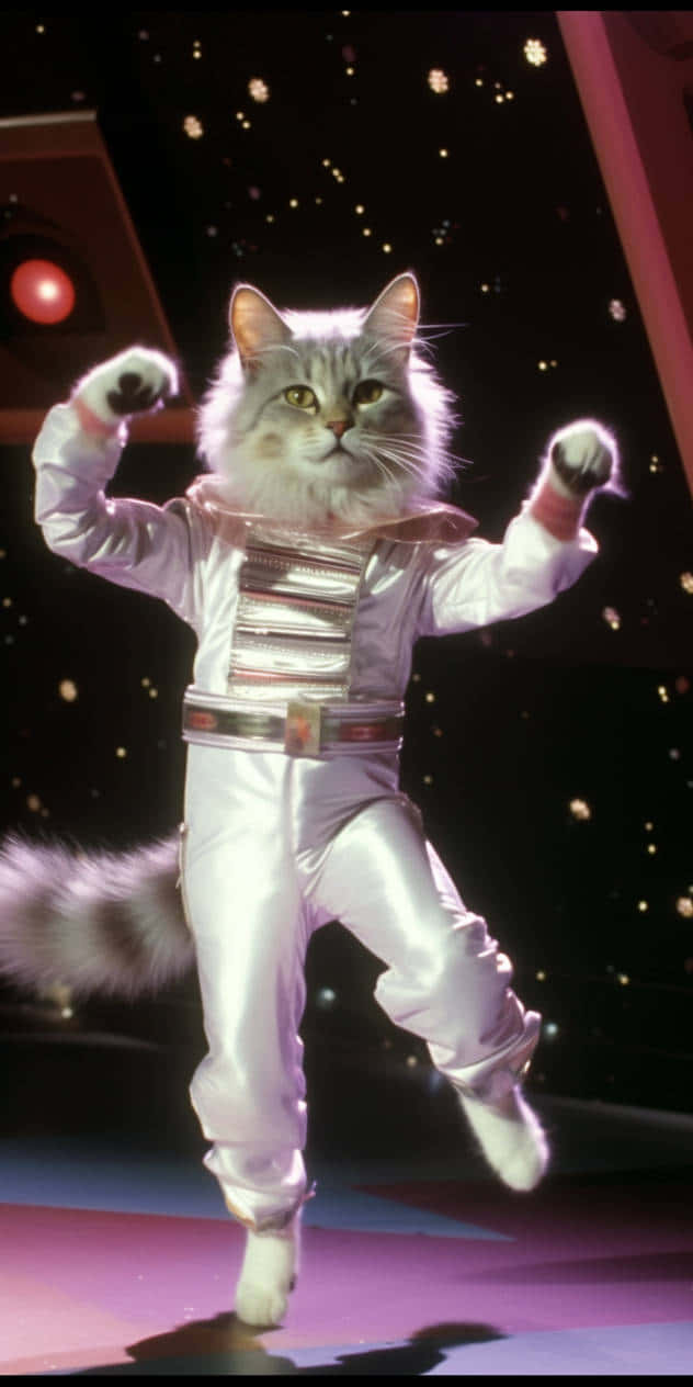Gato Astronauta Bailando.JPG Fondos de pantalla