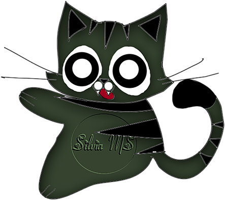 Gato caricatura sorprendido Fondos de pantalla