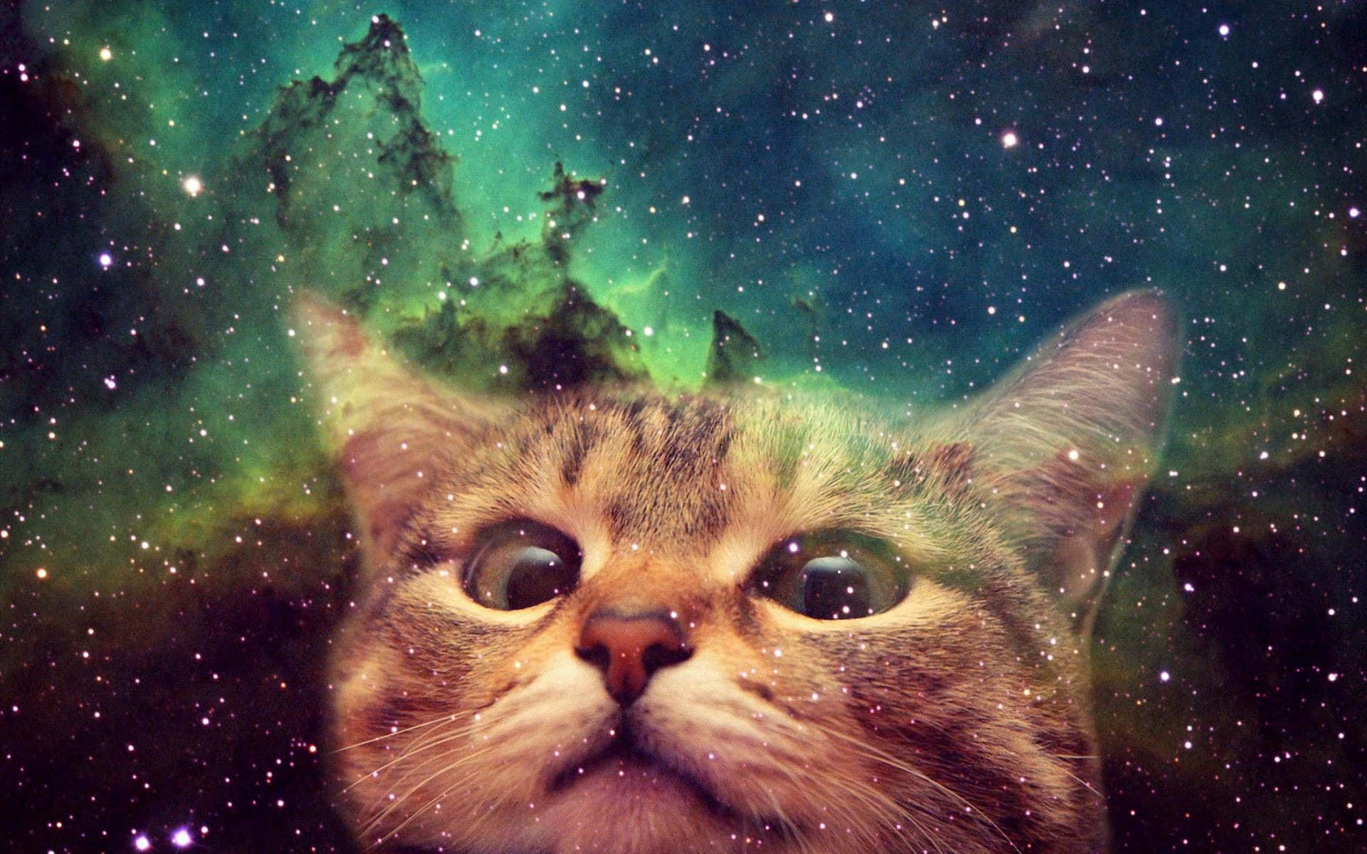 Gato Carita Linda Galáctico Fondos de pantalla