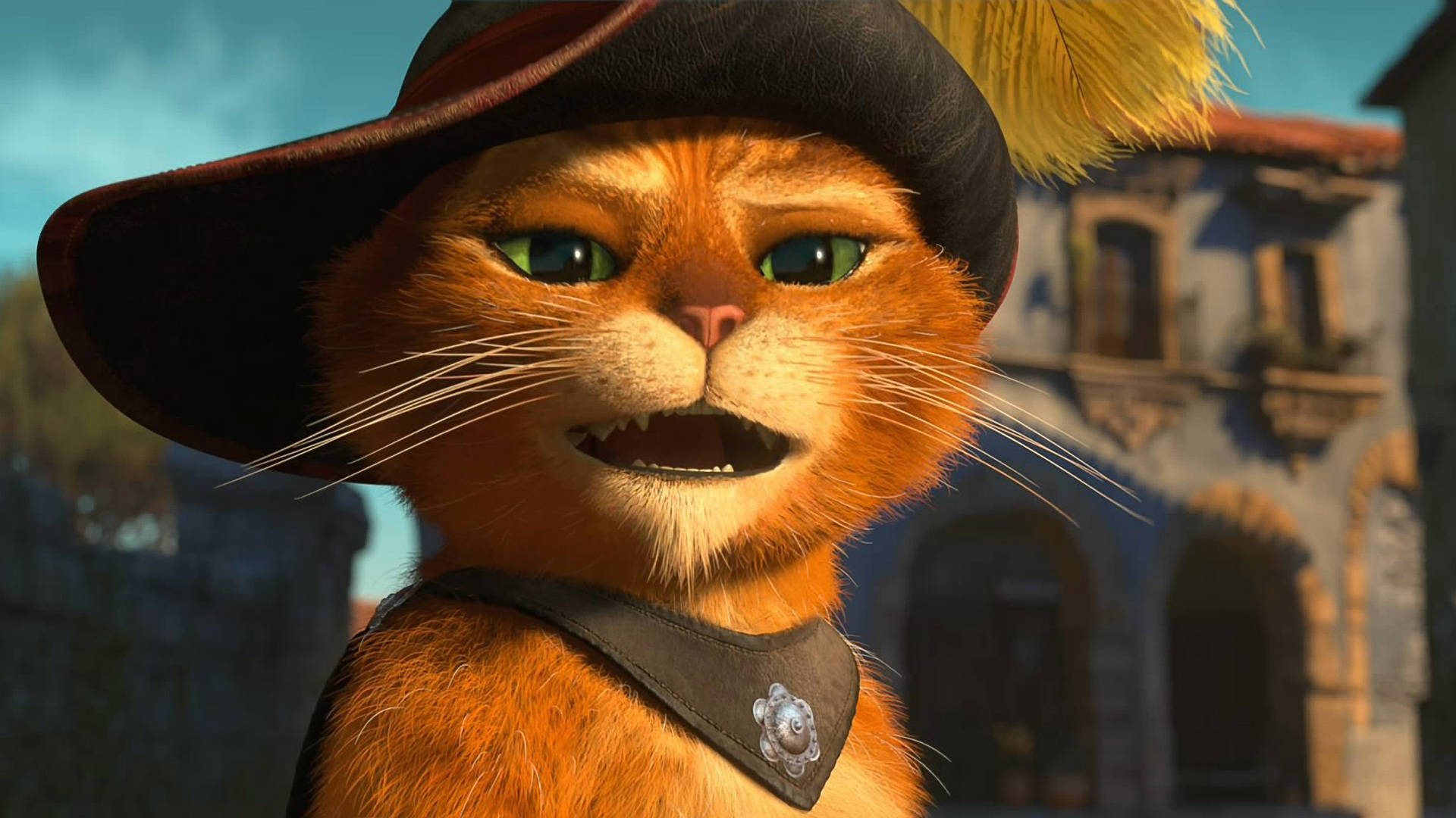 Gato con Botas Carismático Fondos de pantalla