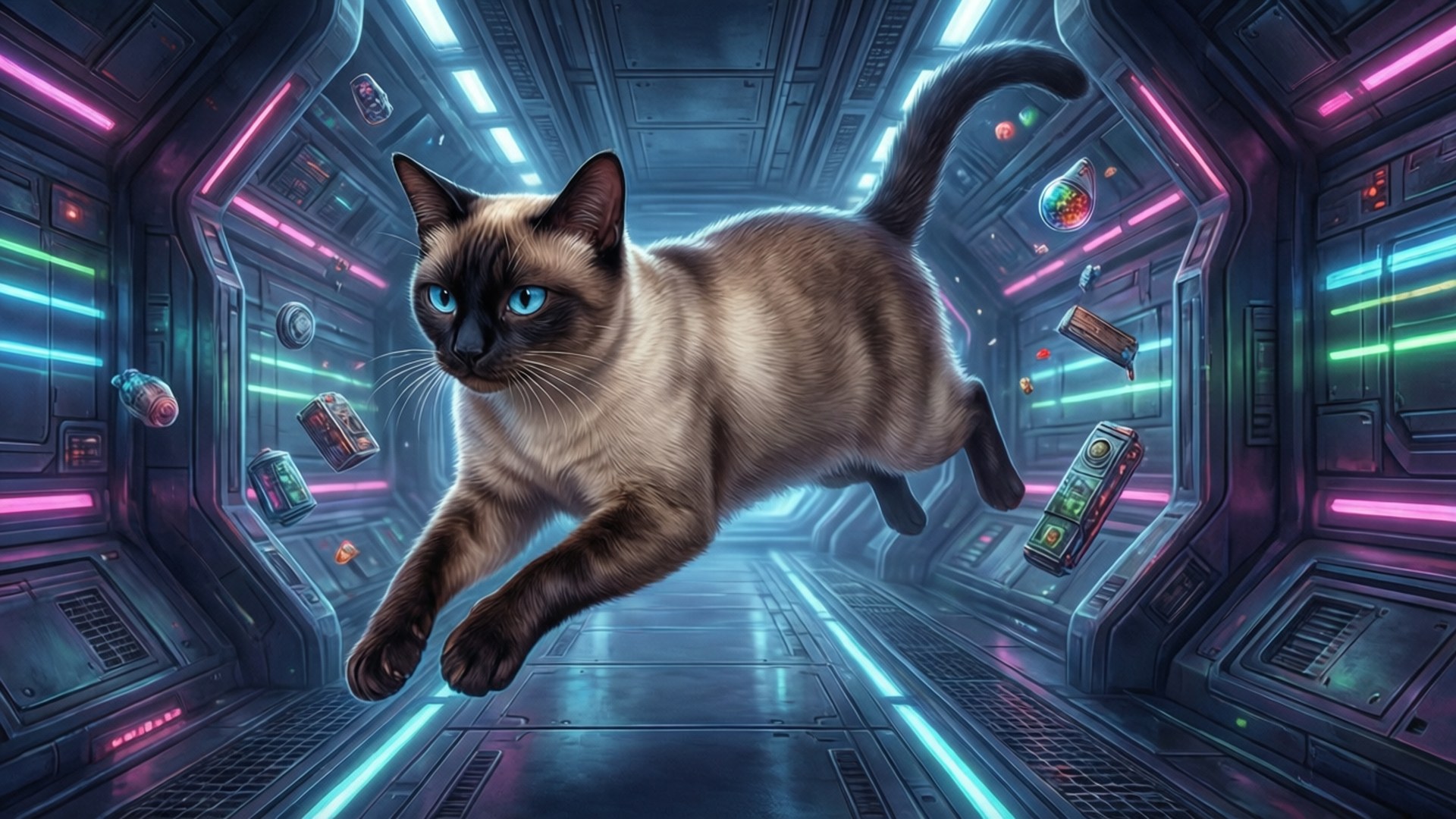 Gato Espacial Fondos de pantalla