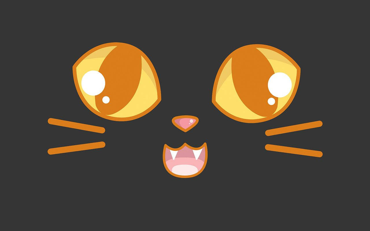 Gato Kawaii de Halloween Fondos de pantalla