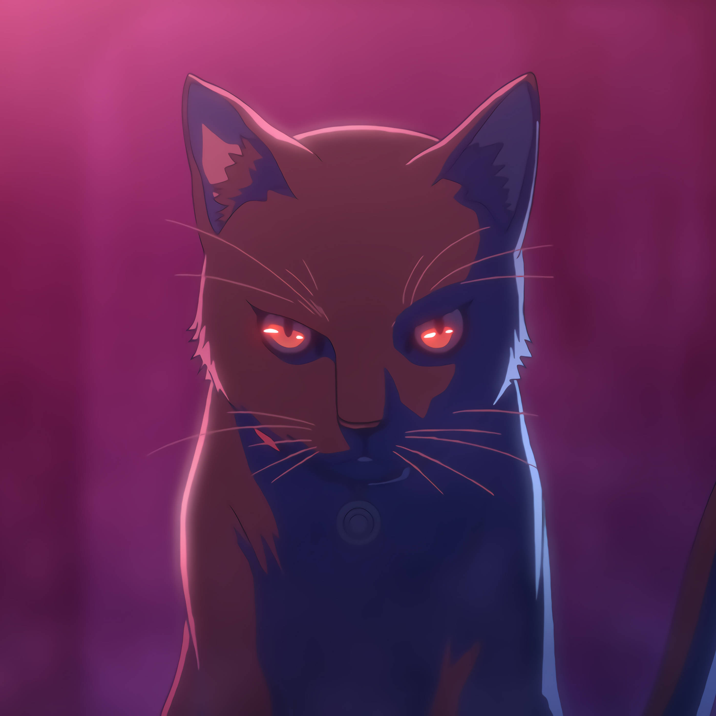 Gato Negro Anime Akudama Drive para iPad Fondos de pantalla