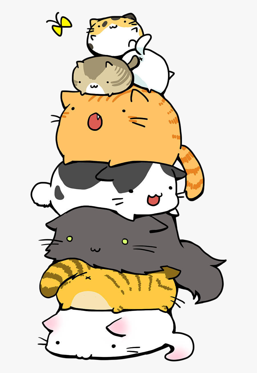 Gatos Grandes y Pequeños de Dibujos Animados Fondos de pantalla