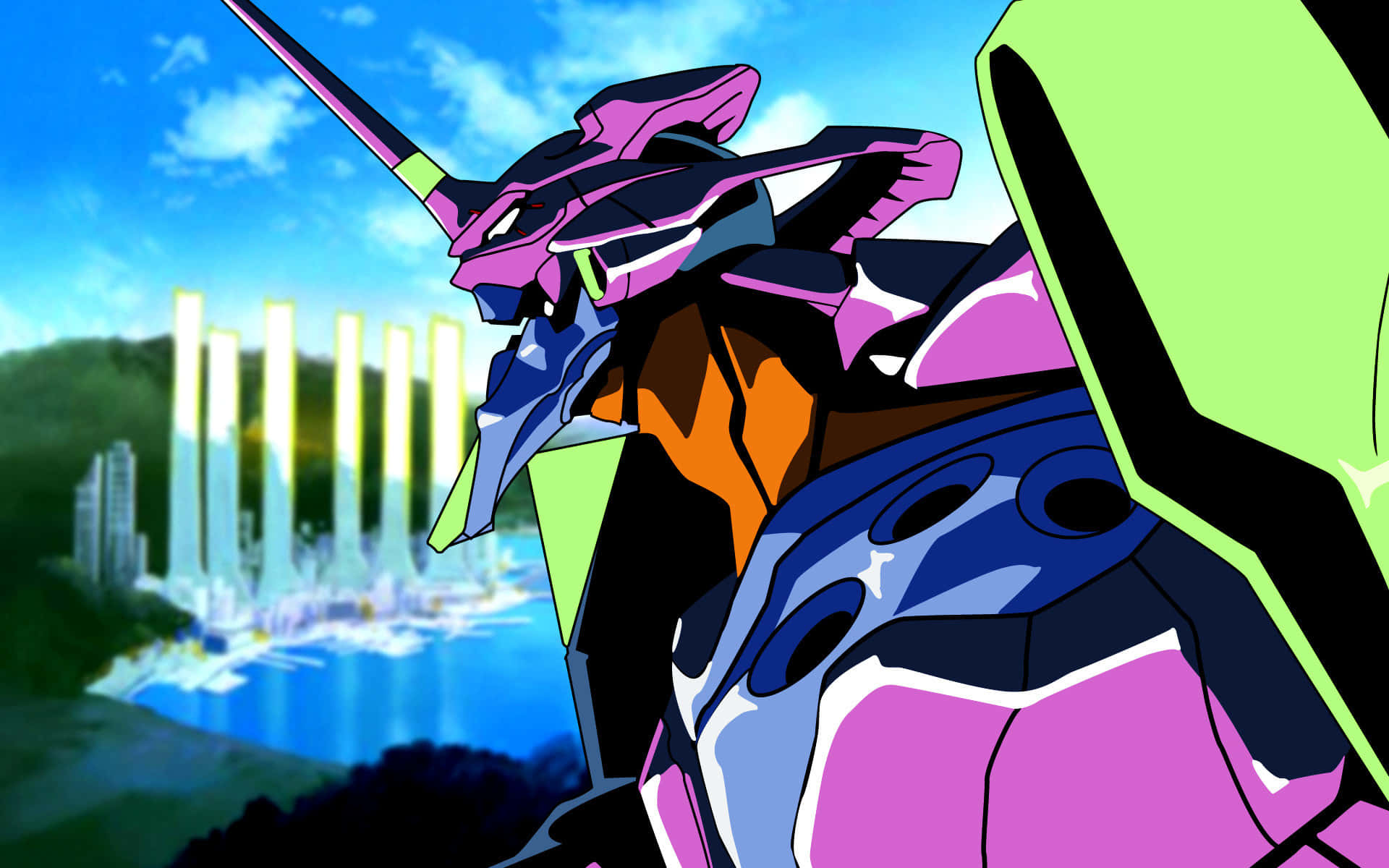 Gendo Ikari, Comandante de NERV en Neon Genesis Evangelion Fondos de pantalla