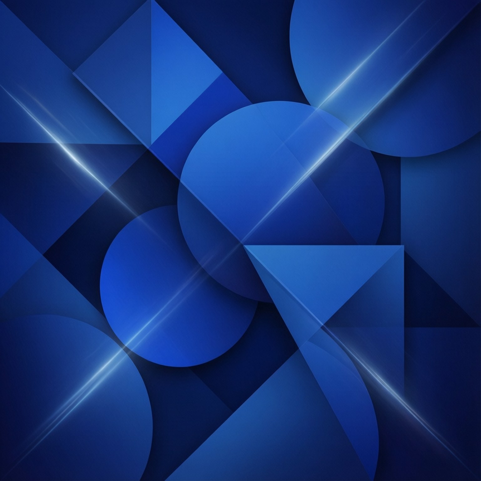 Geometría Azul Fondos de pantalla