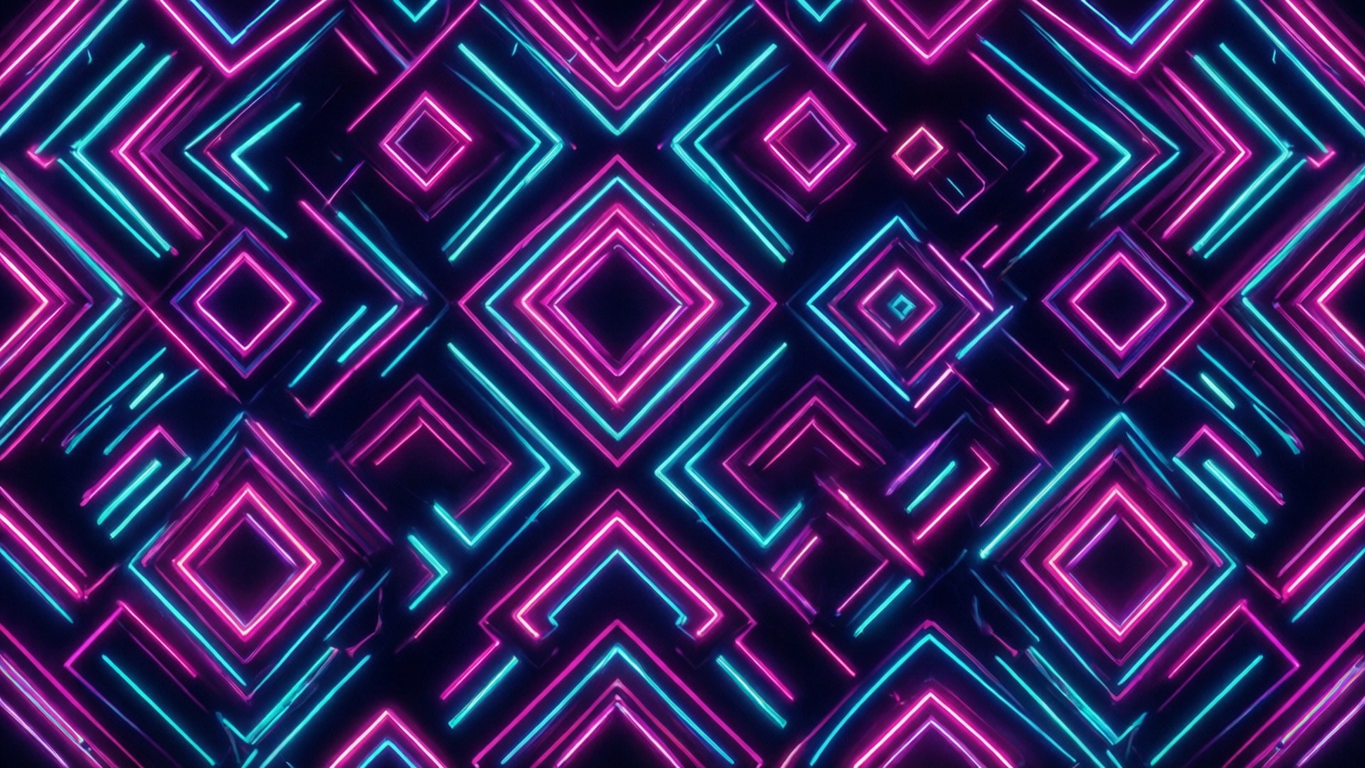 Geometría Neón Fondos de pantalla