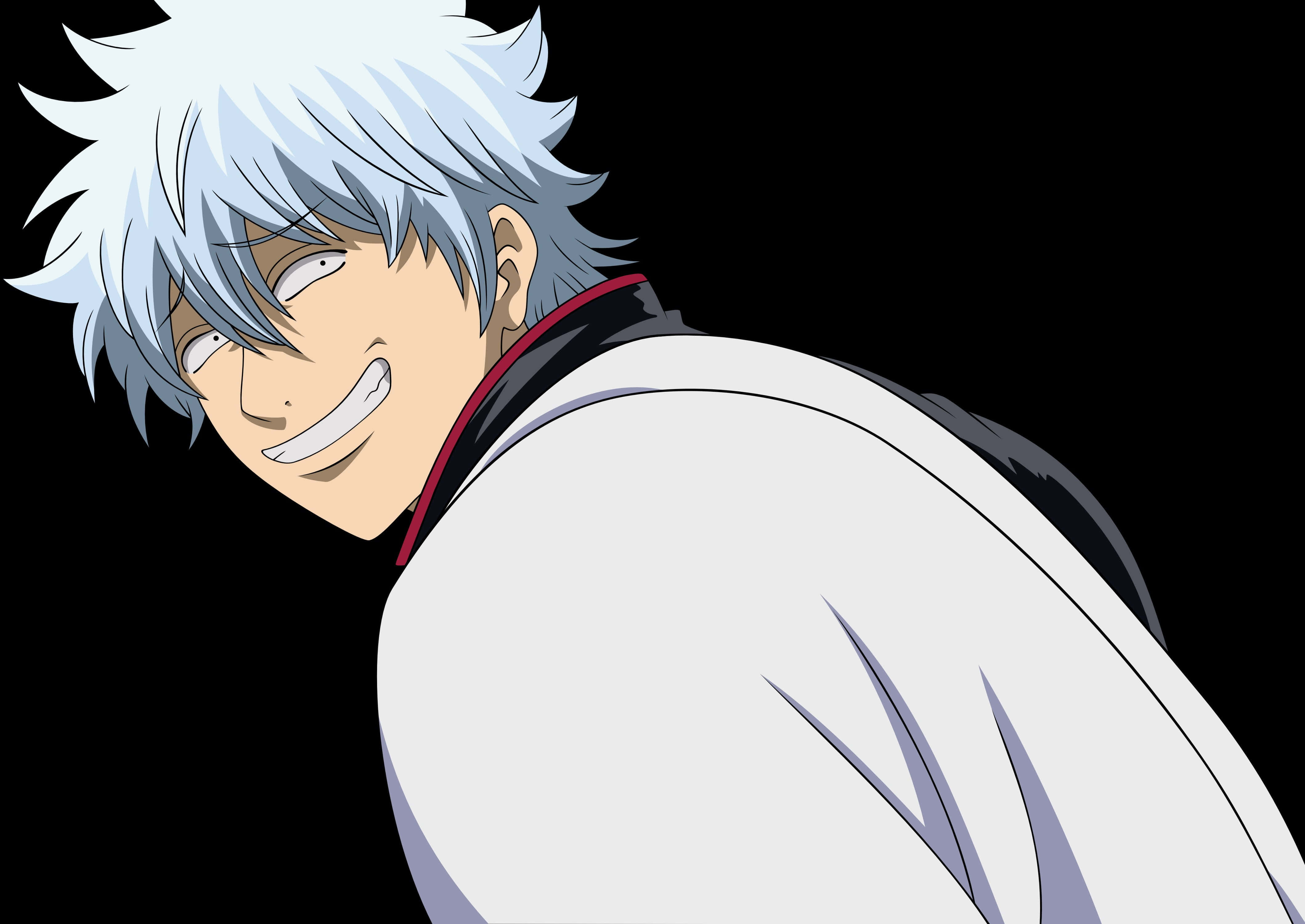 Gintoki Sakata divertido para foto de perfil anime Fondos de pantalla
