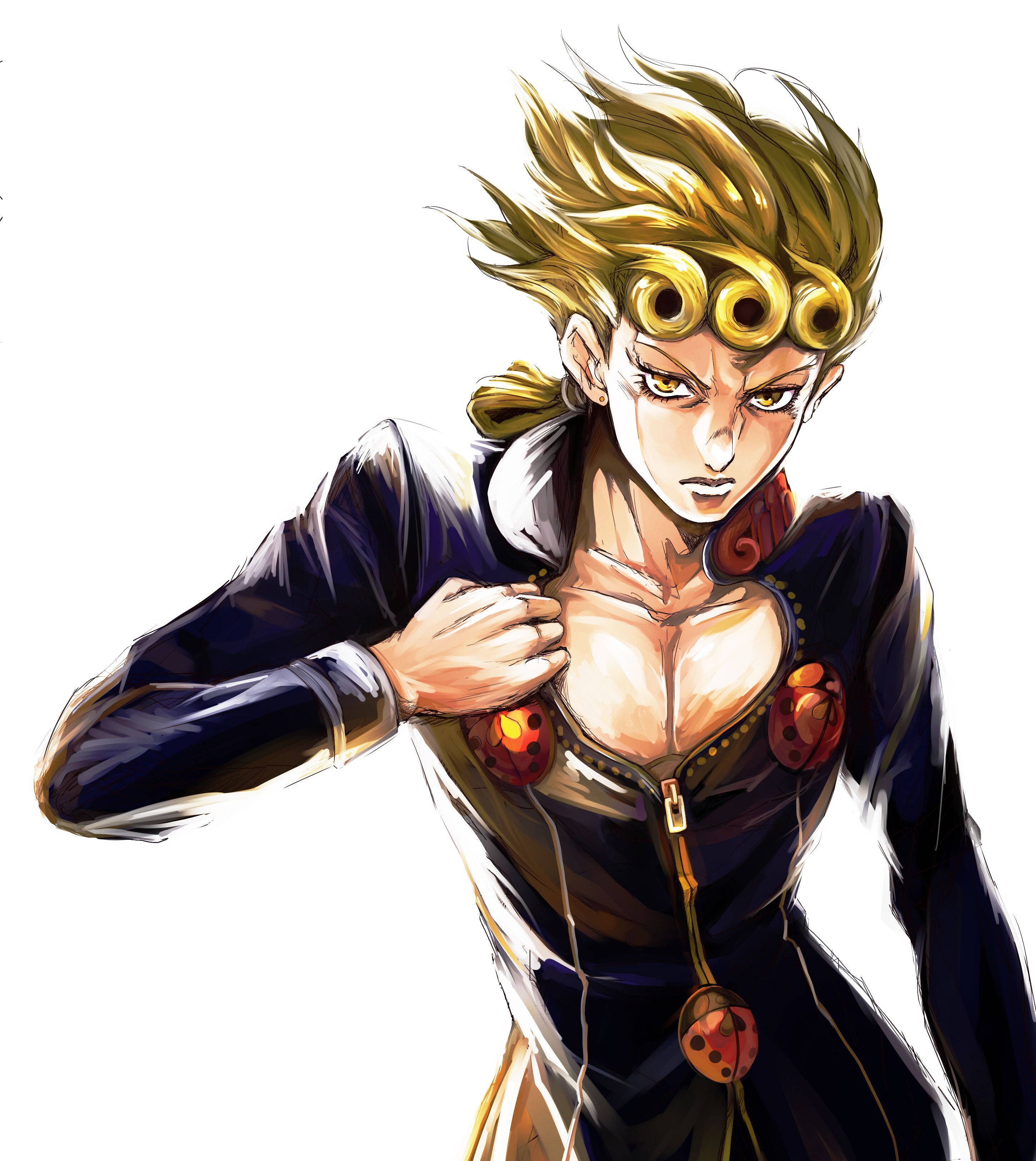Giorno Giovanna, el protagonista del popular manga y serie de anime JoJo's Bizarre Adventure. Fondos de pantalla