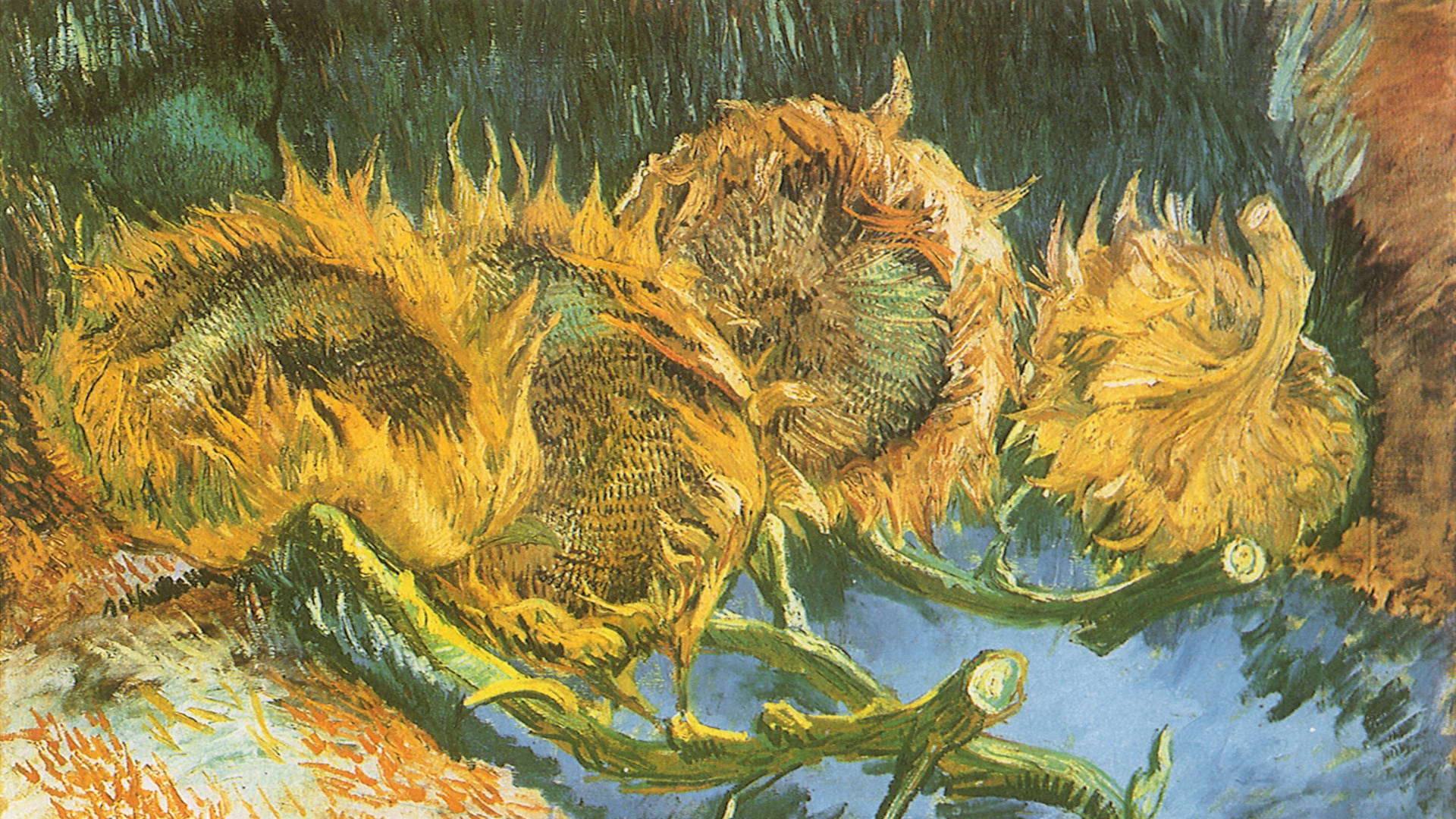Girasol de Van Gogh Fondos de pantalla