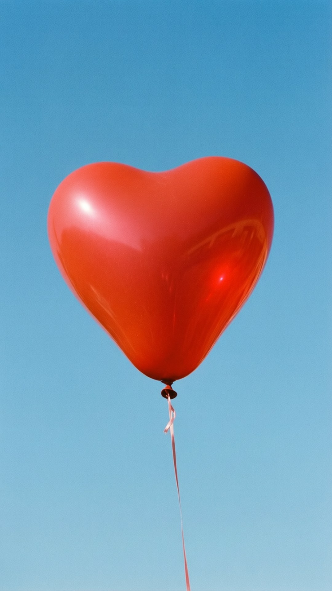 Globo Corazón Cielo Azul Fondos de pantalla