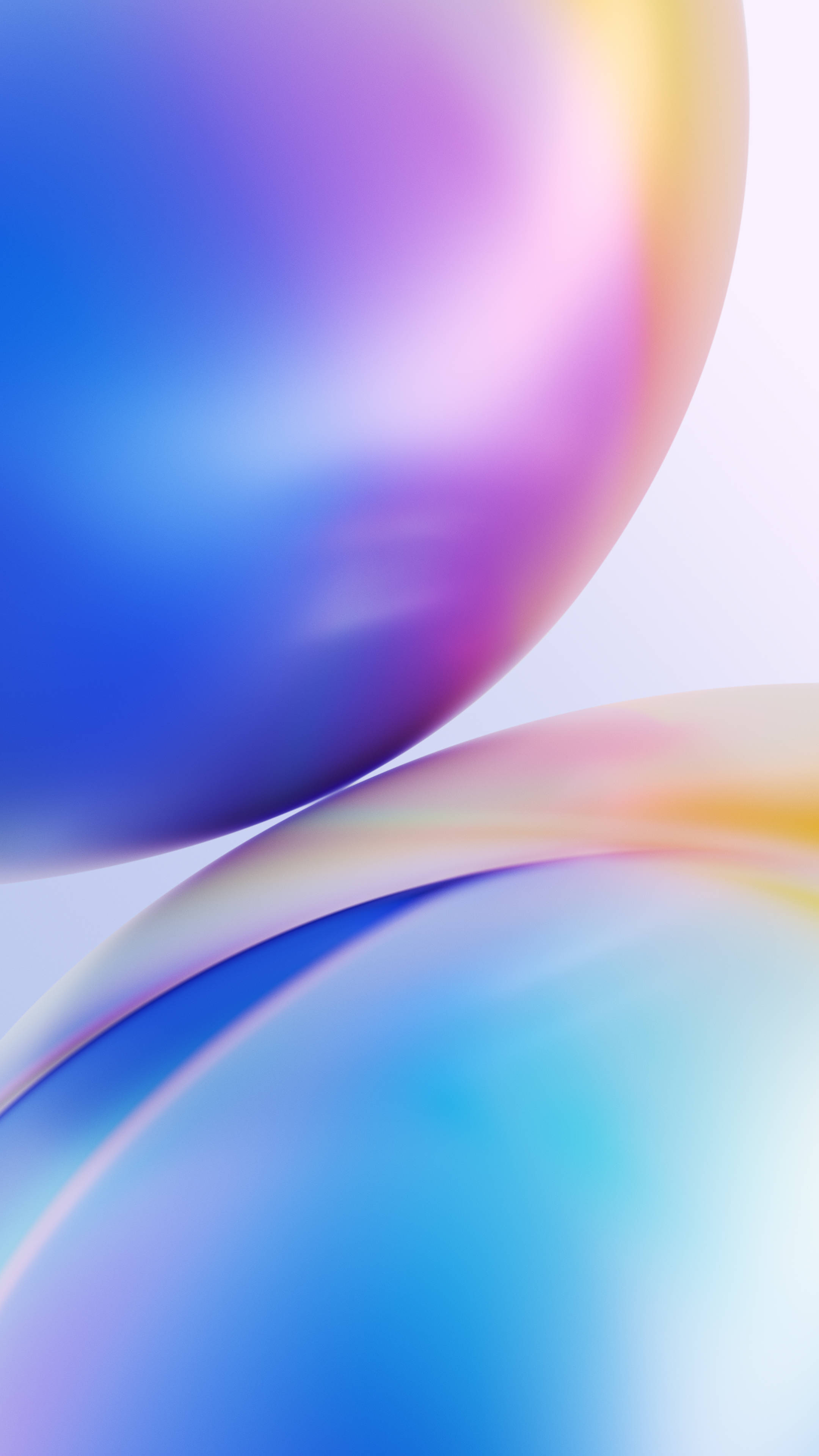 Globos Azules y Púrpuras 4K Ultra iPhone Fondos de pantalla