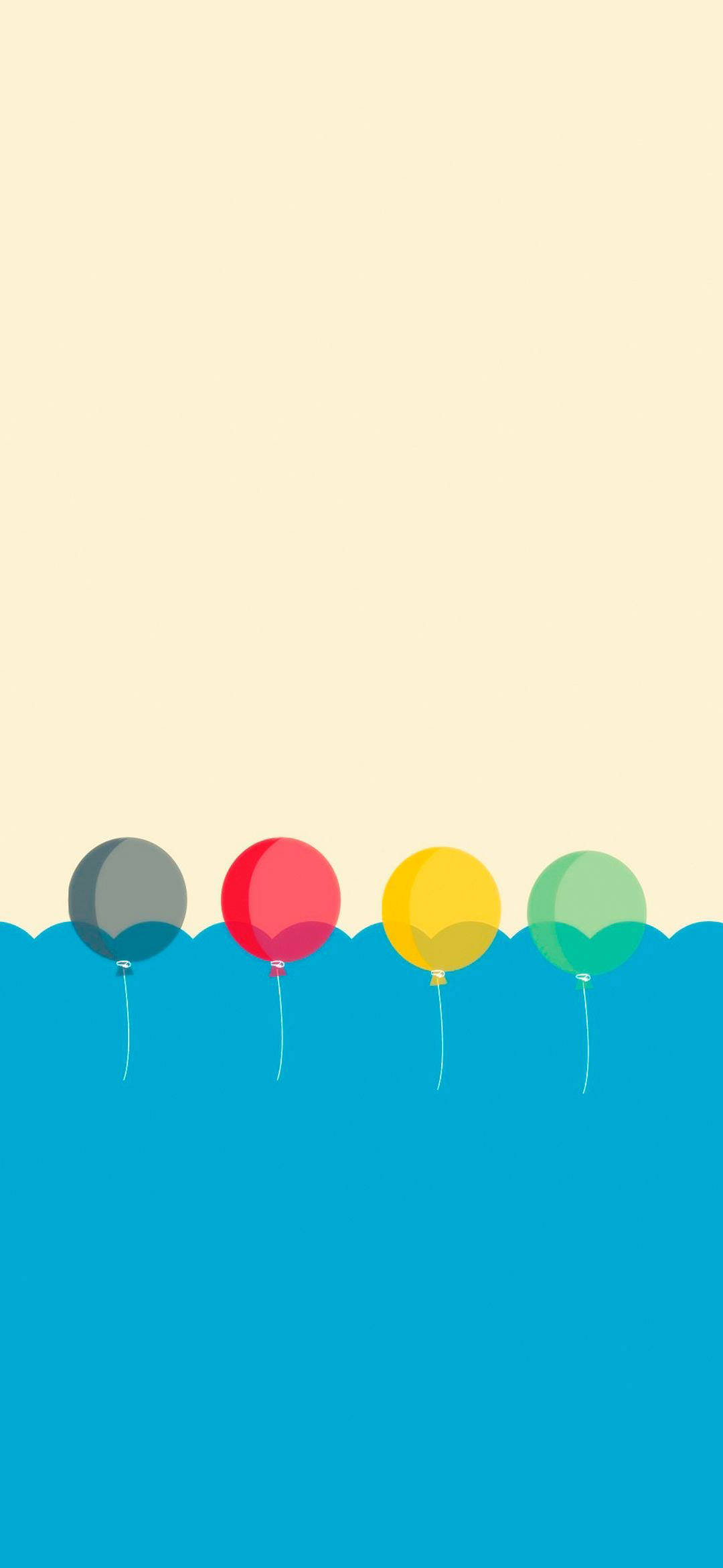 Globos Coloridos Minimalista Android Fondos de pantalla