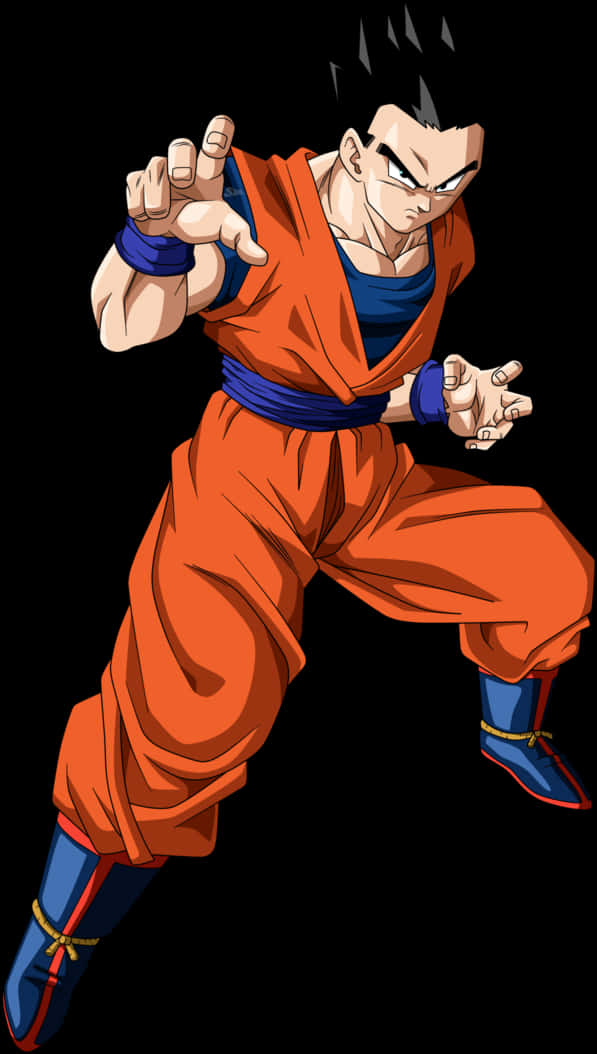 Gohan adulto listo para la batalla Fondos de pantalla