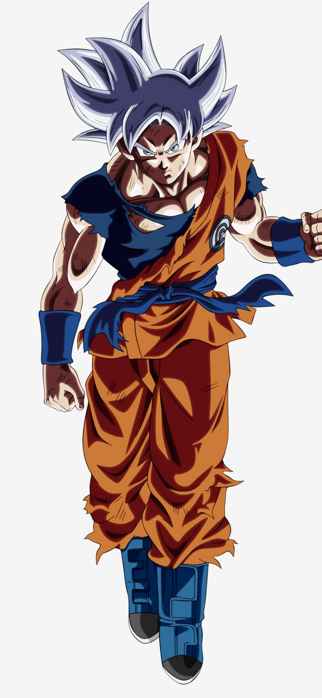 Goku adoptando la poderosa forma del Ultra Instinto Fondos de pantalla