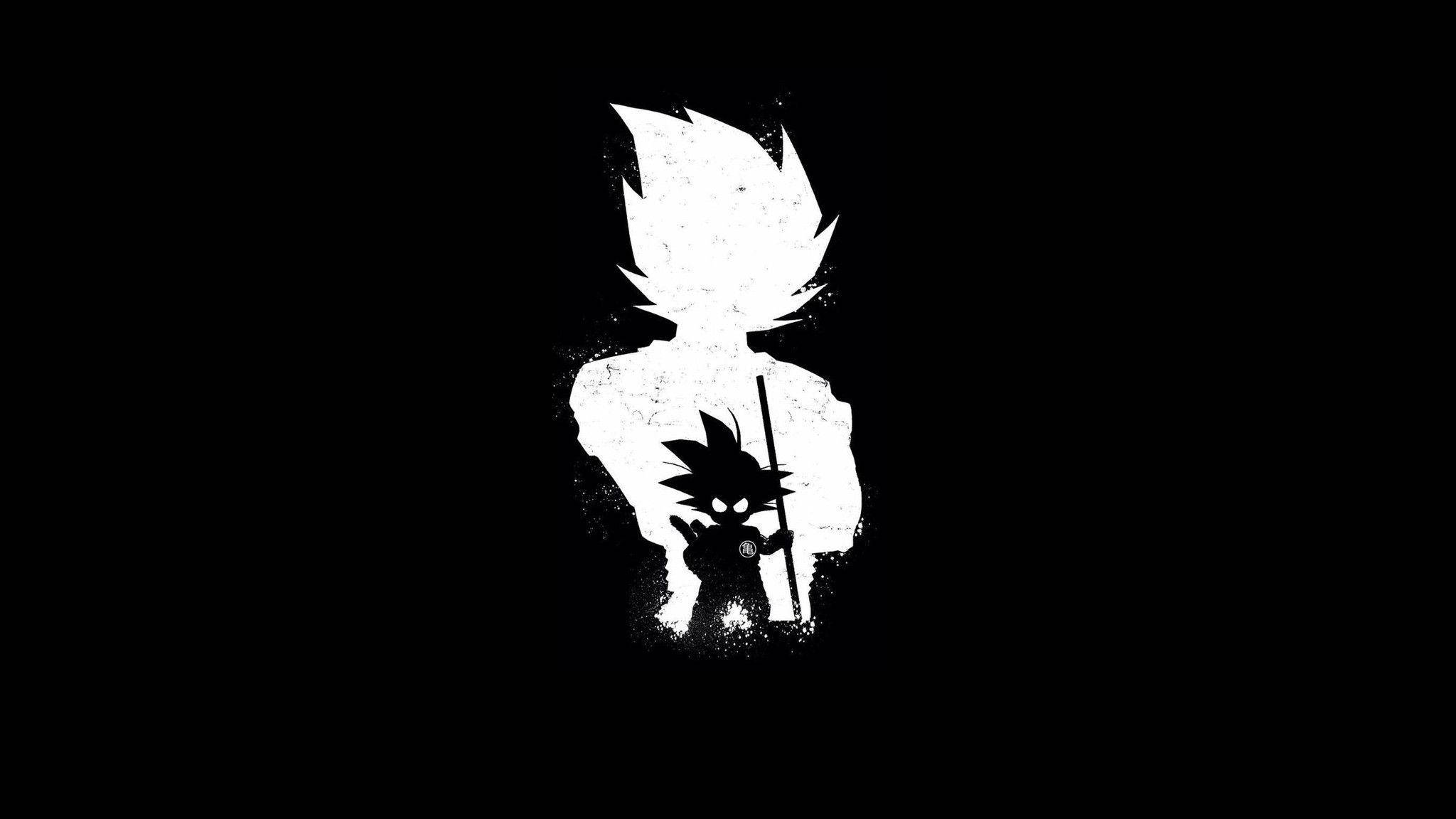 Goku anime negro Fondos de pantalla