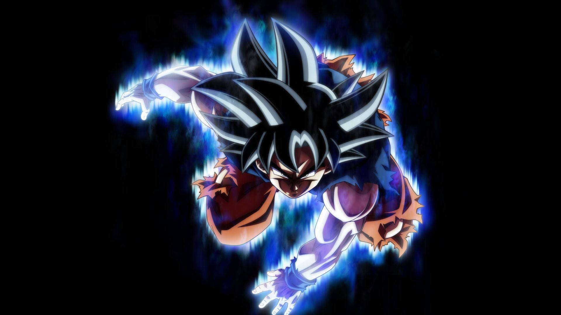 Goku ascendiendo al Super Saiyan Dios Fondos de pantalla