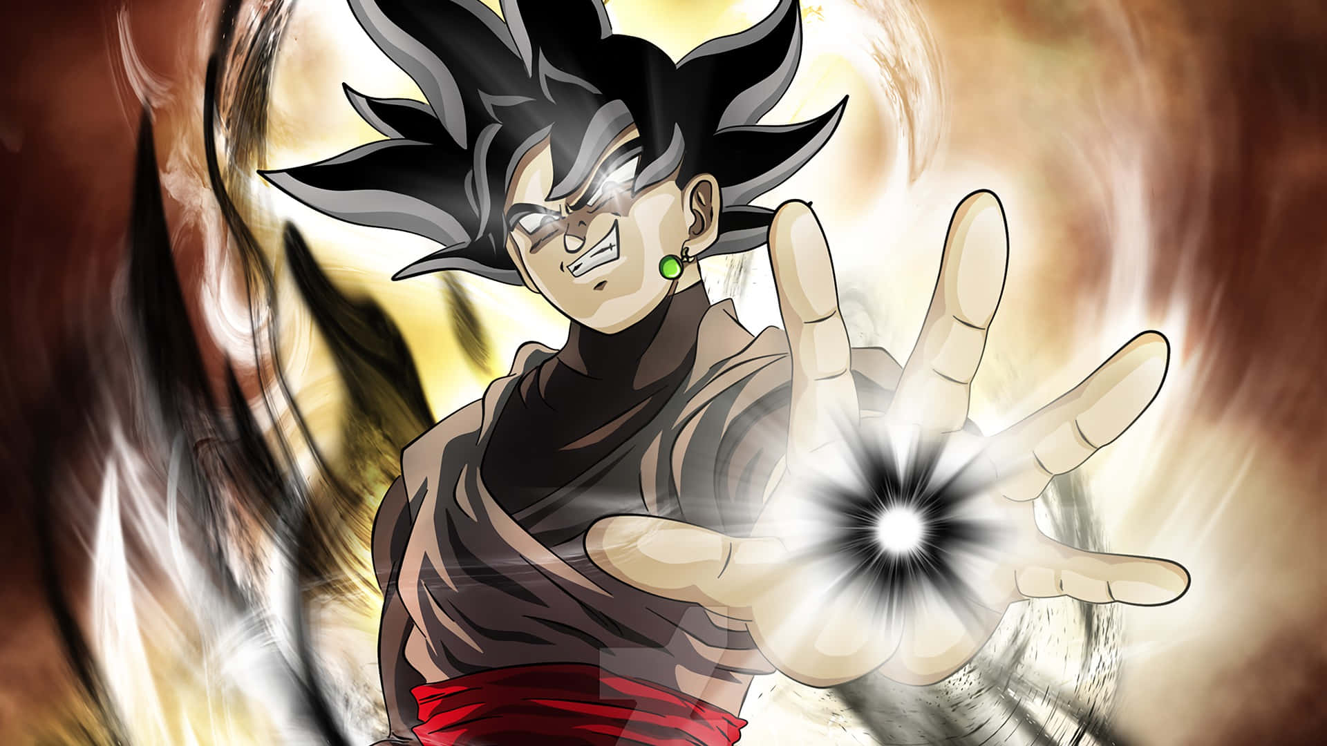 Goku Black amenazante de Dragon Ball Super Fondos de pantalla