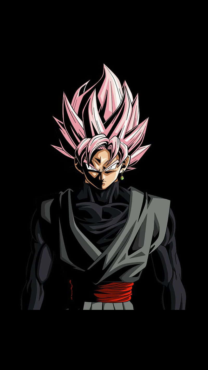 Goku Black intenso en pose dramática Fondos de pantalla