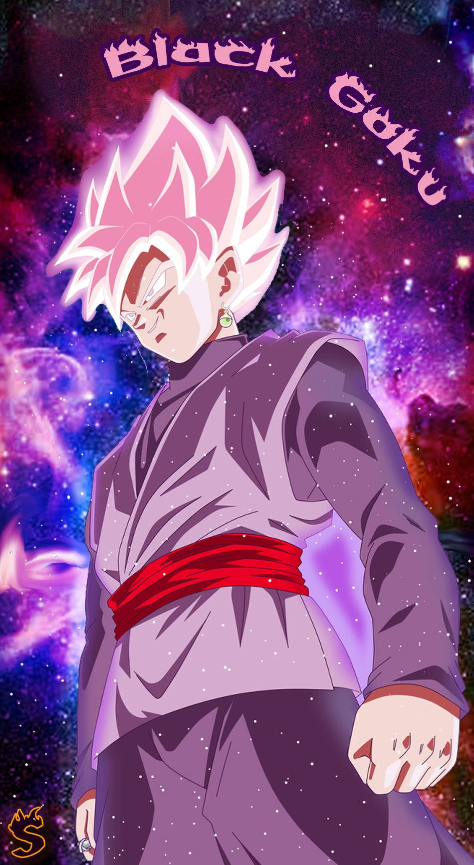 Goku Black iPhone vista lateral Fondos de pantalla