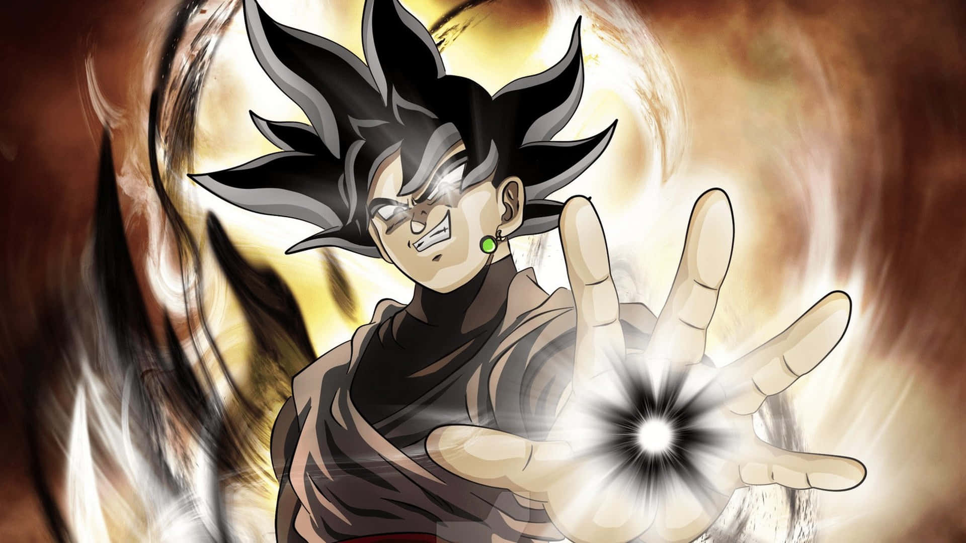 Goku Black listo para la batalla Fondos de pantalla