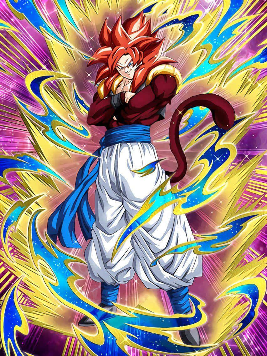 Goku Brazos Cruzados Super Saiyan 4 Fondos de pantalla