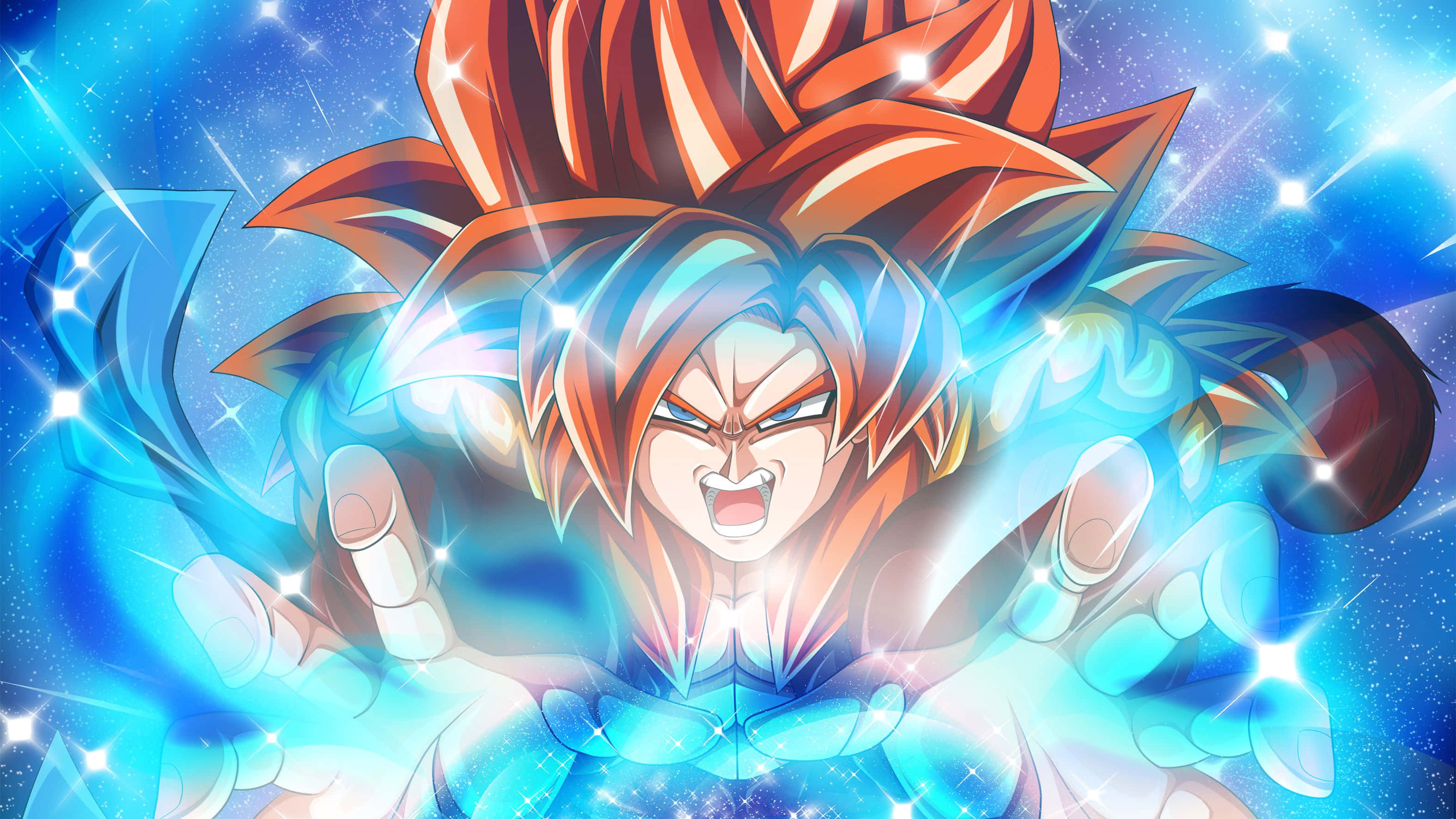 Goku de pelo naranja de Dragon Ball Super Fondos de pantalla