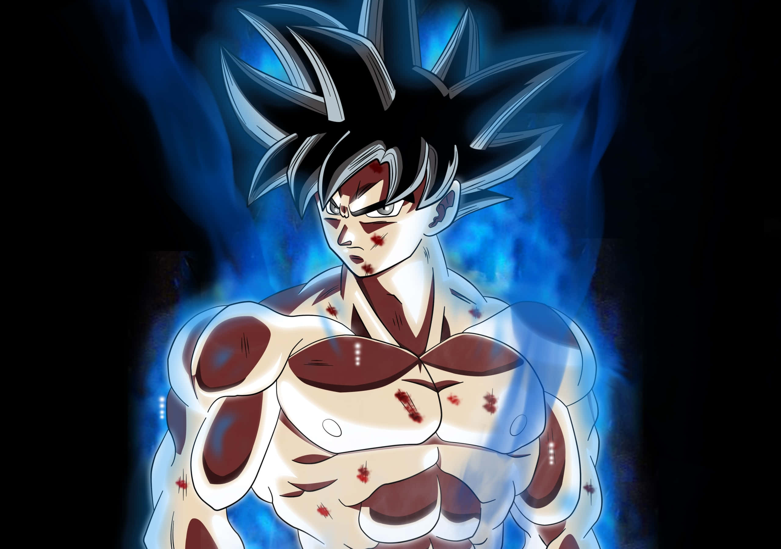 Goku desatando su Ultra Instinto Fondos de pantalla