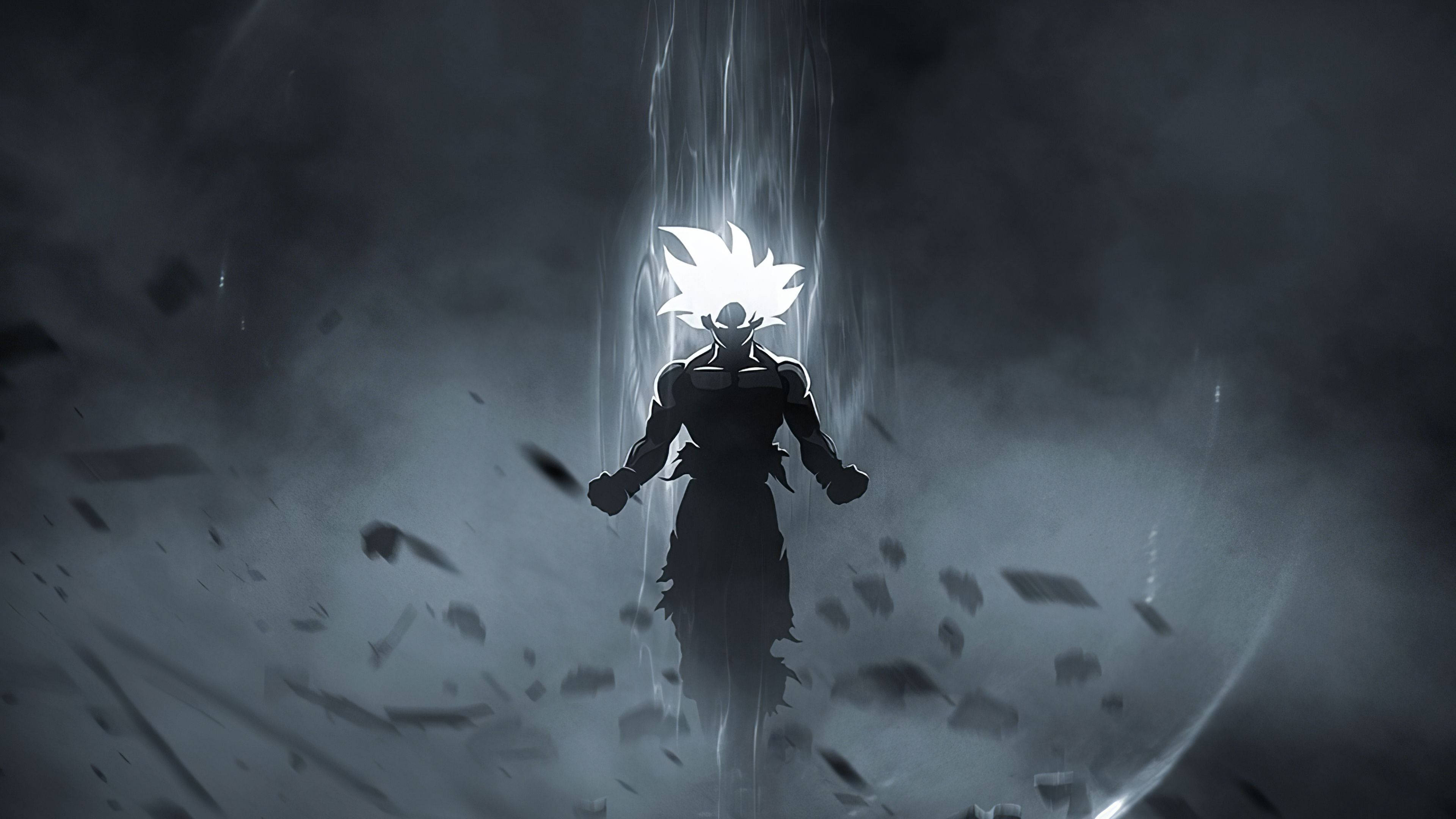 Goku Dios Saiyajin DBZ 4K Fondos de pantalla