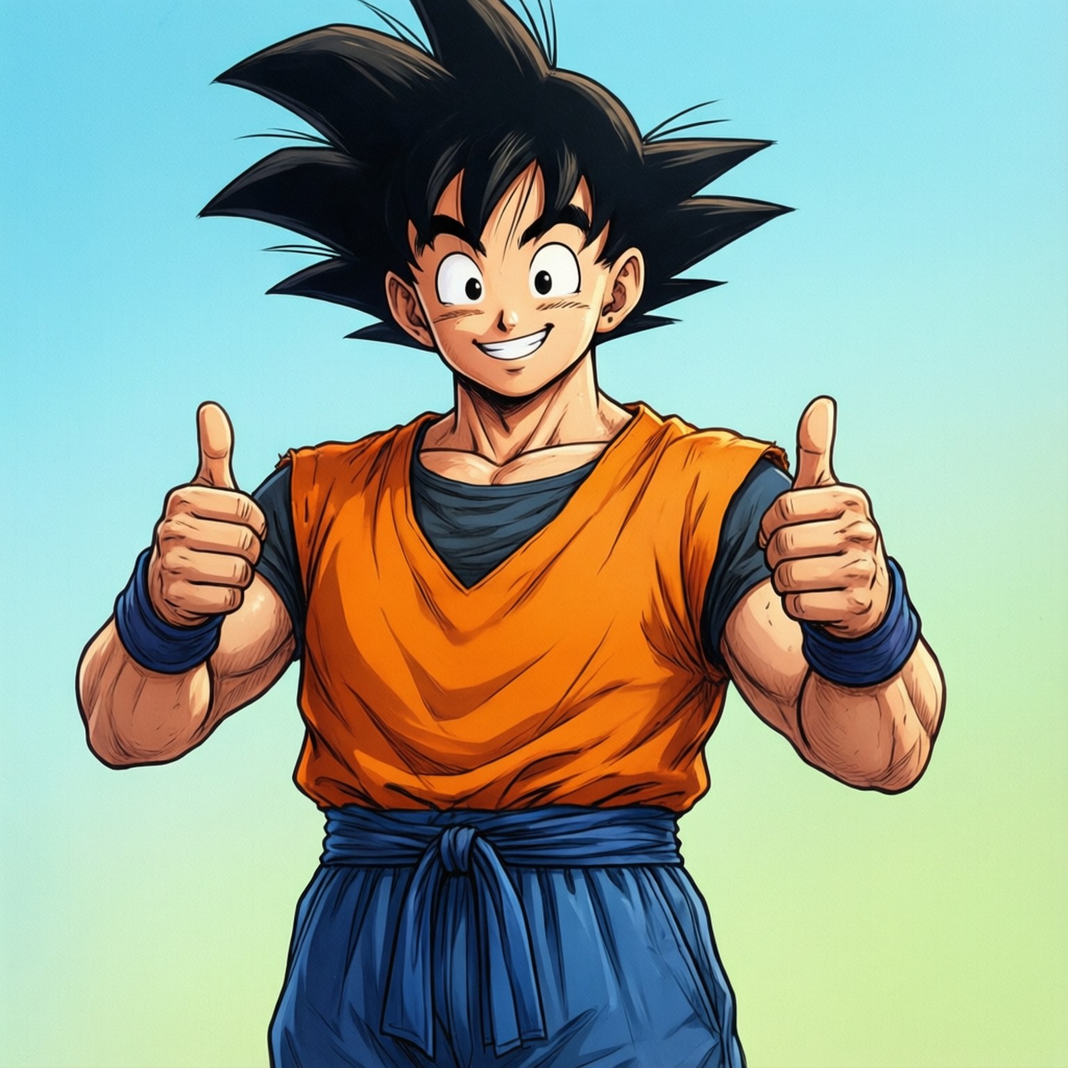 Goku Feliz Fondos de pantalla