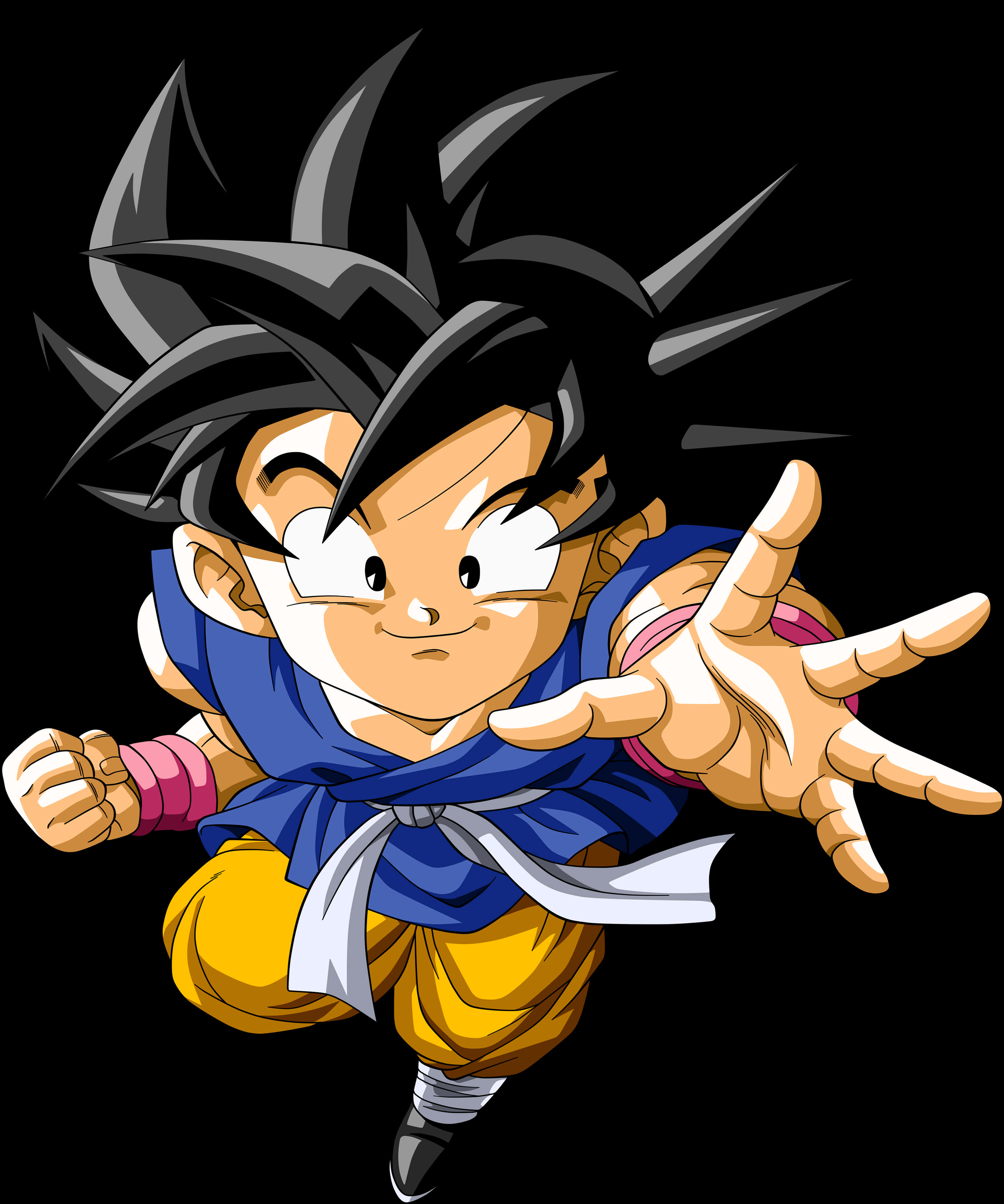 Goku listo para la acción Fondos de pantalla